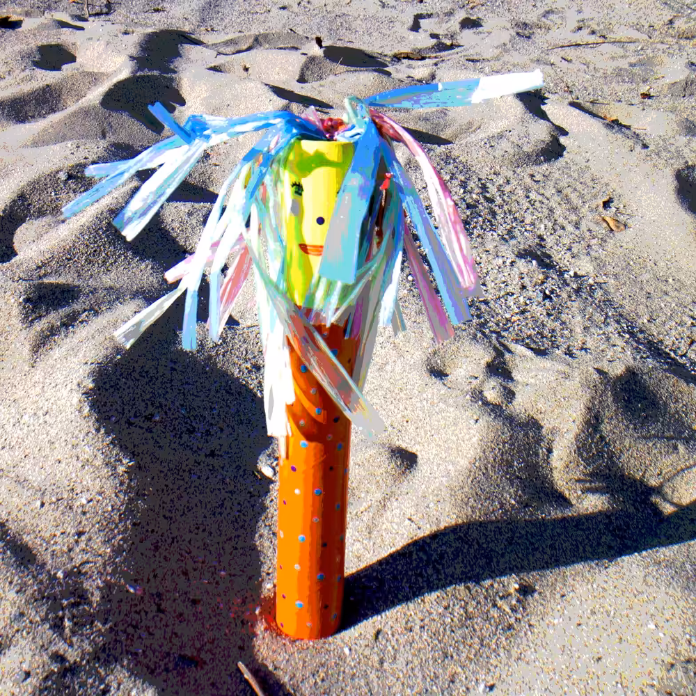 little_miss_sunshine_on_the_beach #dollmask short story series