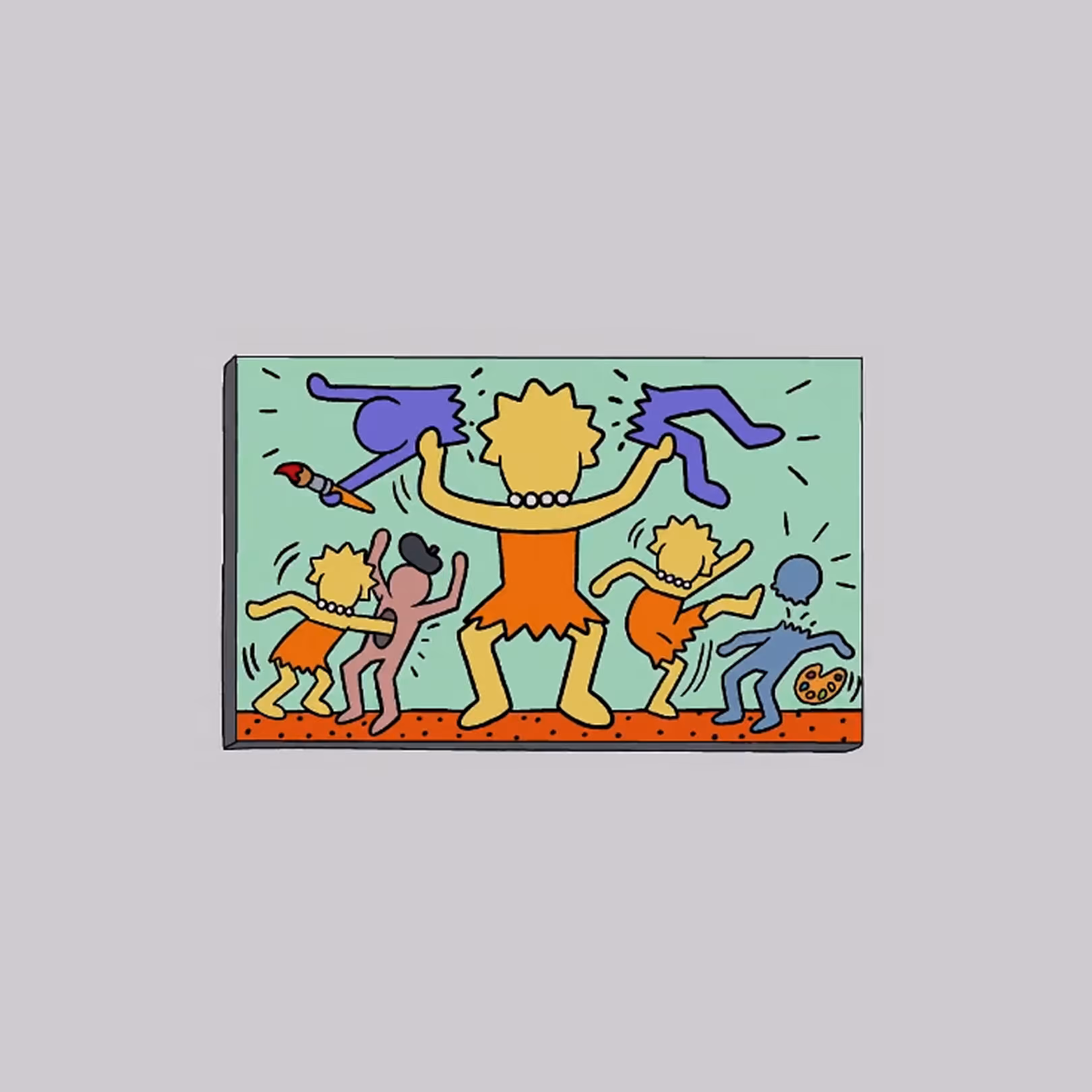 LISA SIMPSON PAINTING | AMBASSADOR OF OBJECTS