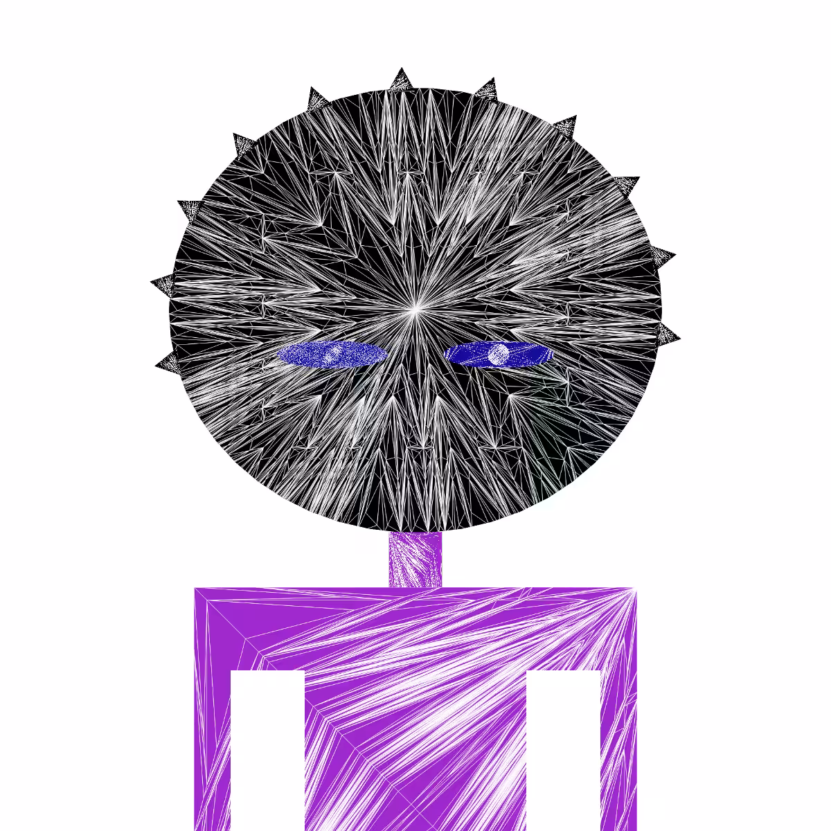 Spiky Woman #12