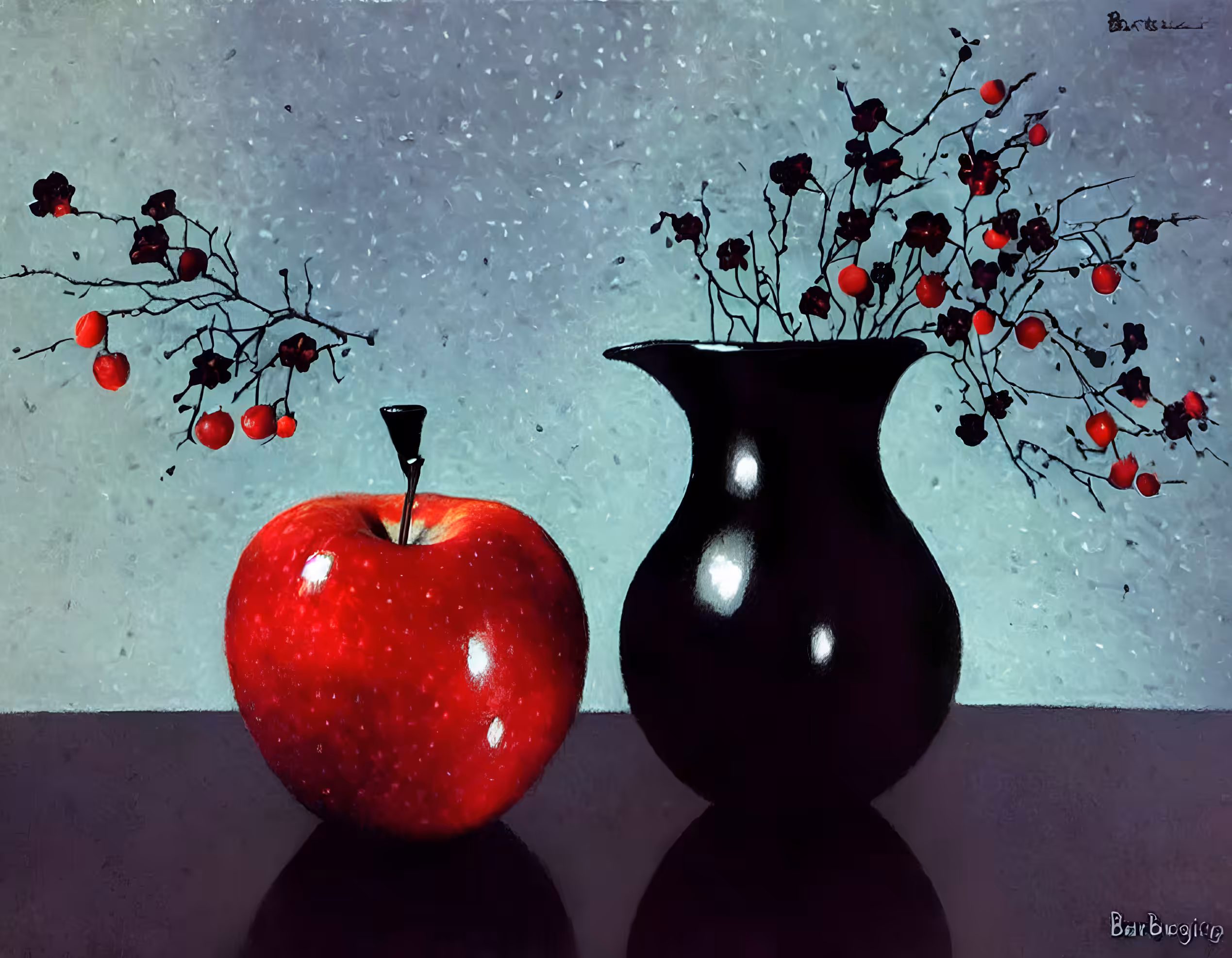 Red and black #1