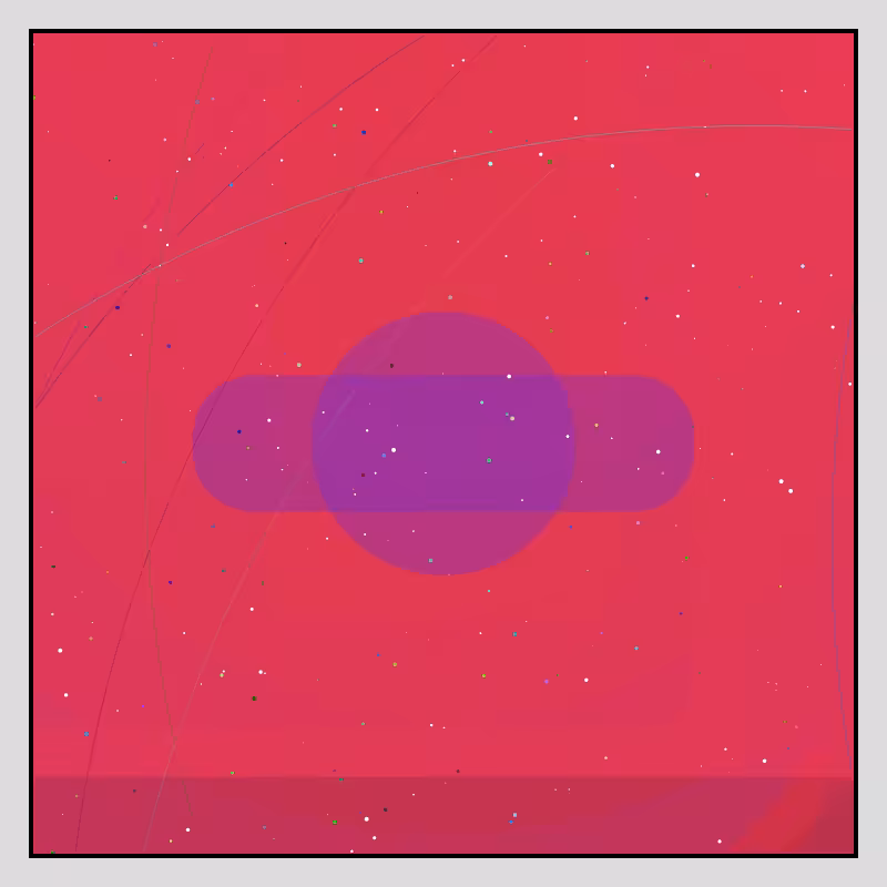 Color Field Starry B #85