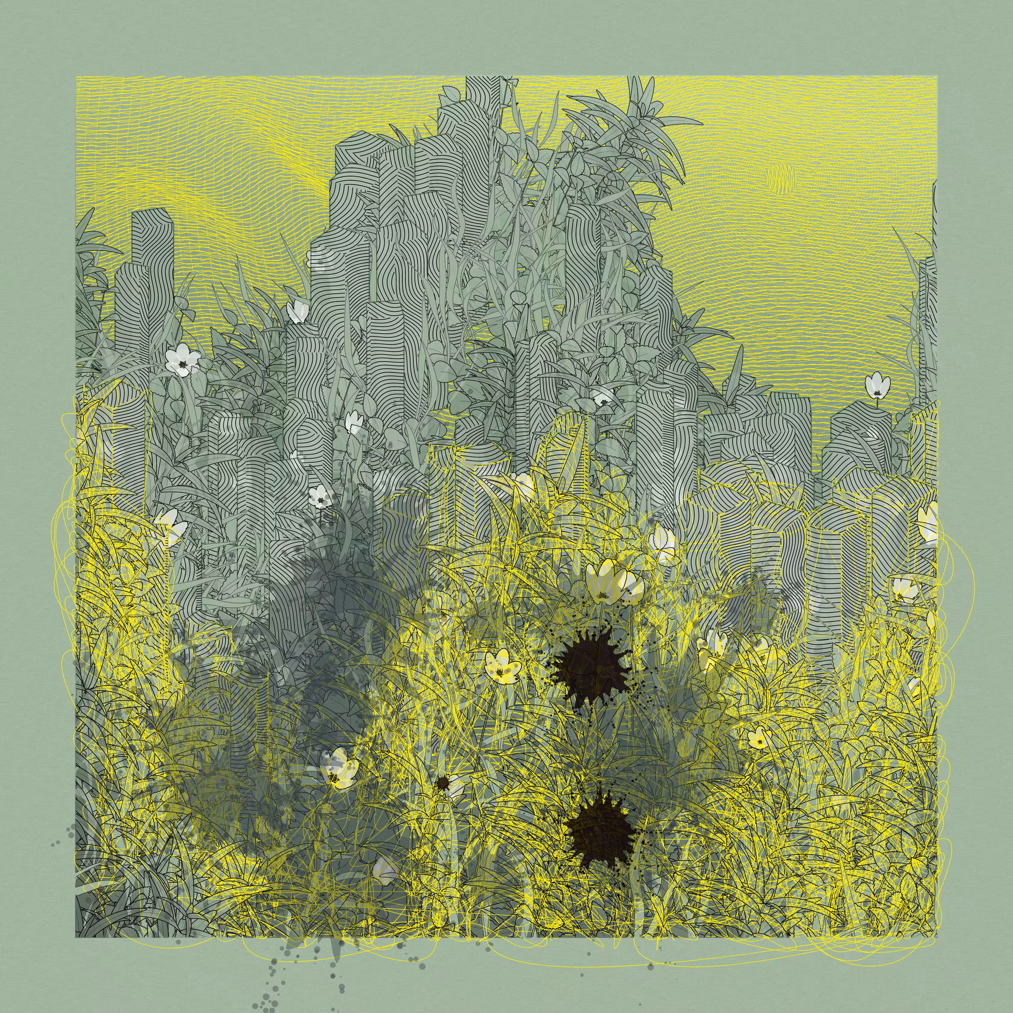 Landscape with Carbon Capture #1930