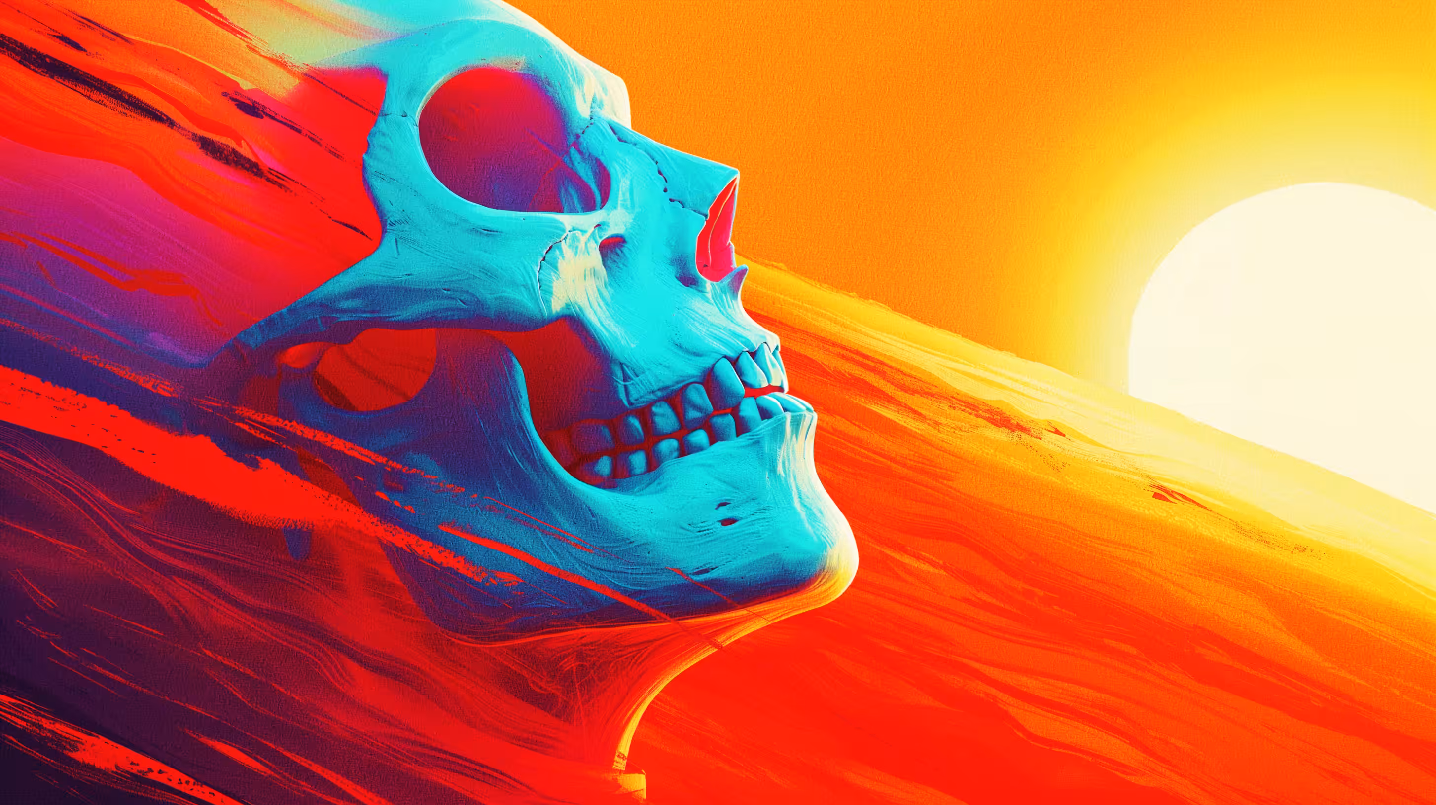 A nuclear sunset.
