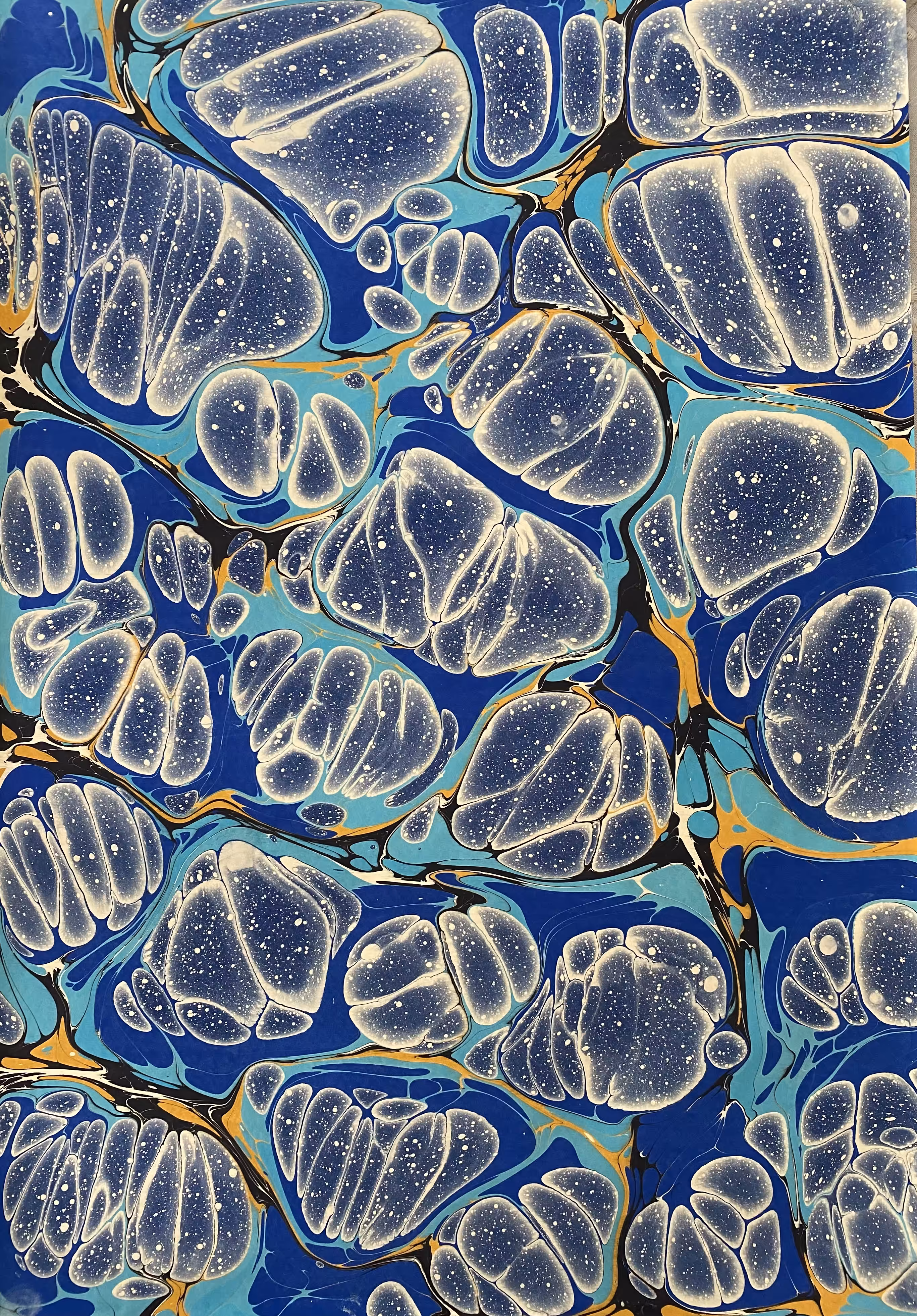 Battal Ebrû / Marbling Art #12