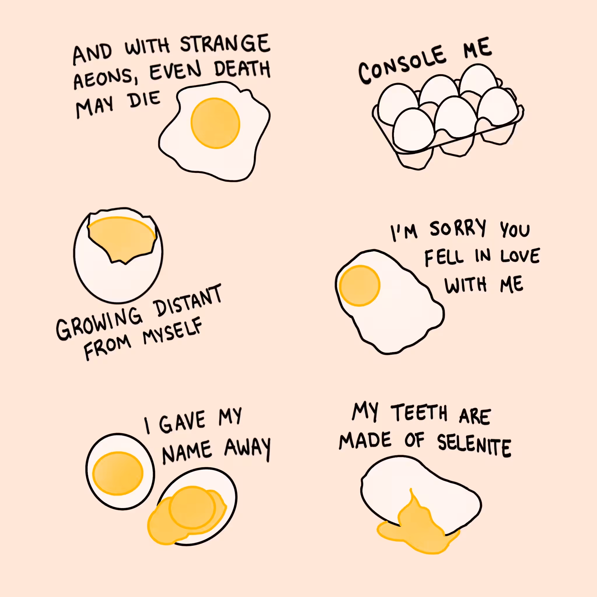 babbling eggs and word candy