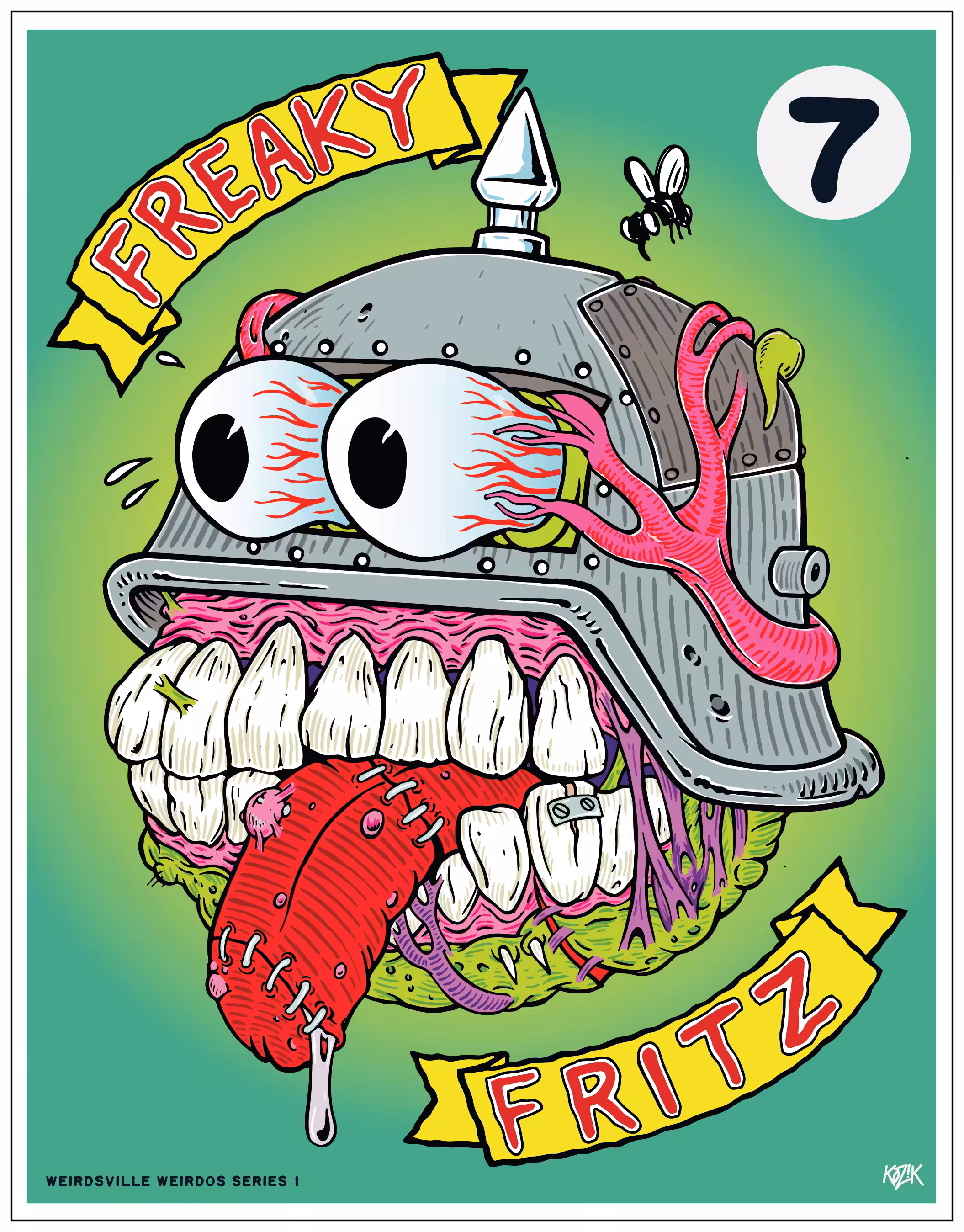 Weirdsville Weirdos Series 1: Green Fritz