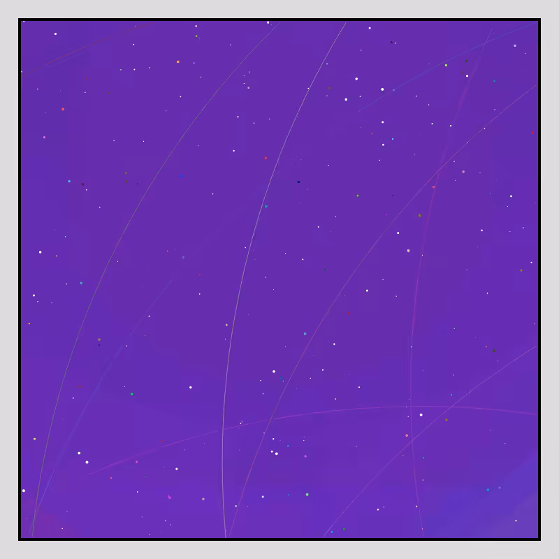 Color Field Starry B #239