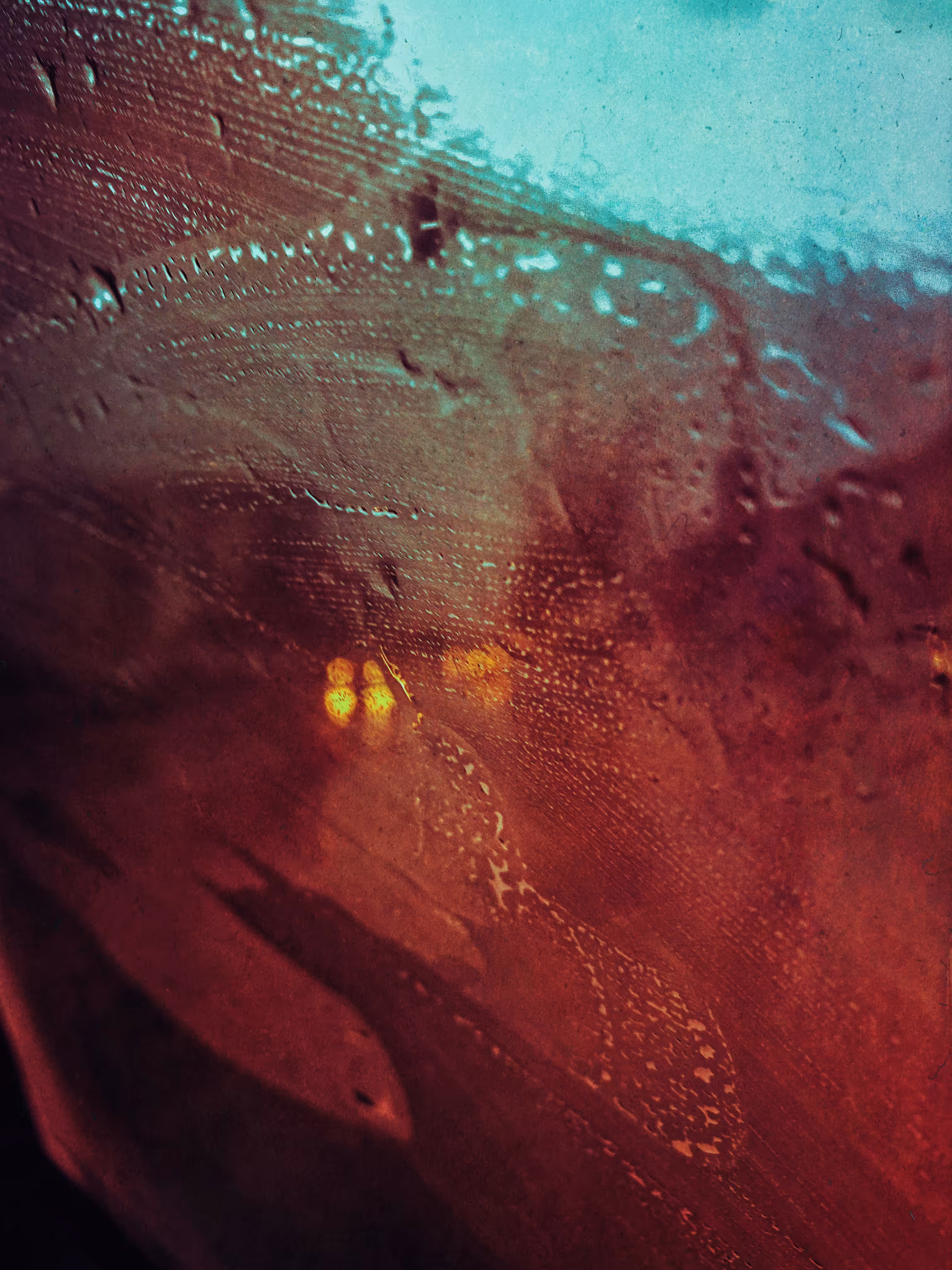 Rainy roads.