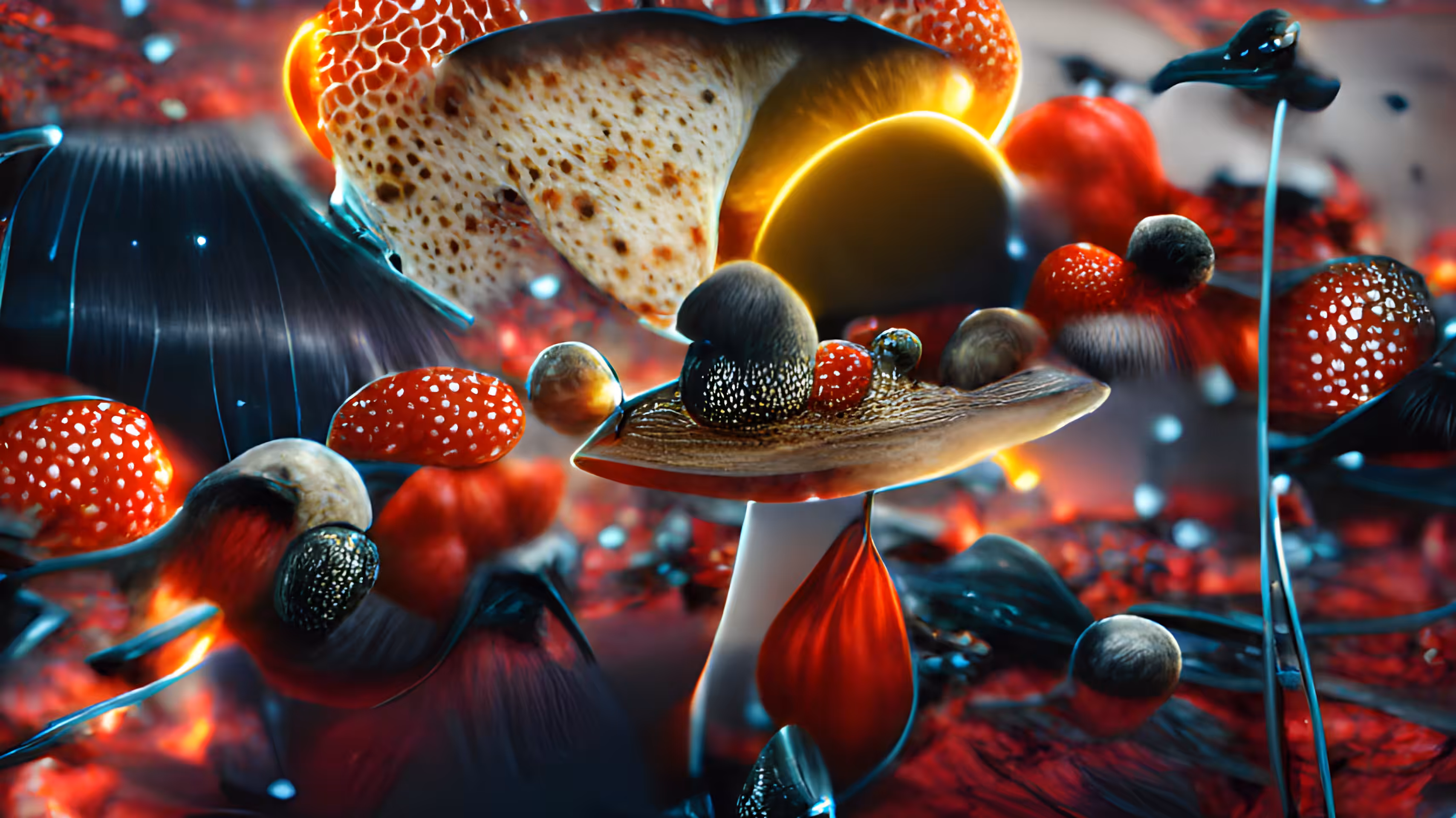 Mycelium Fruit #005