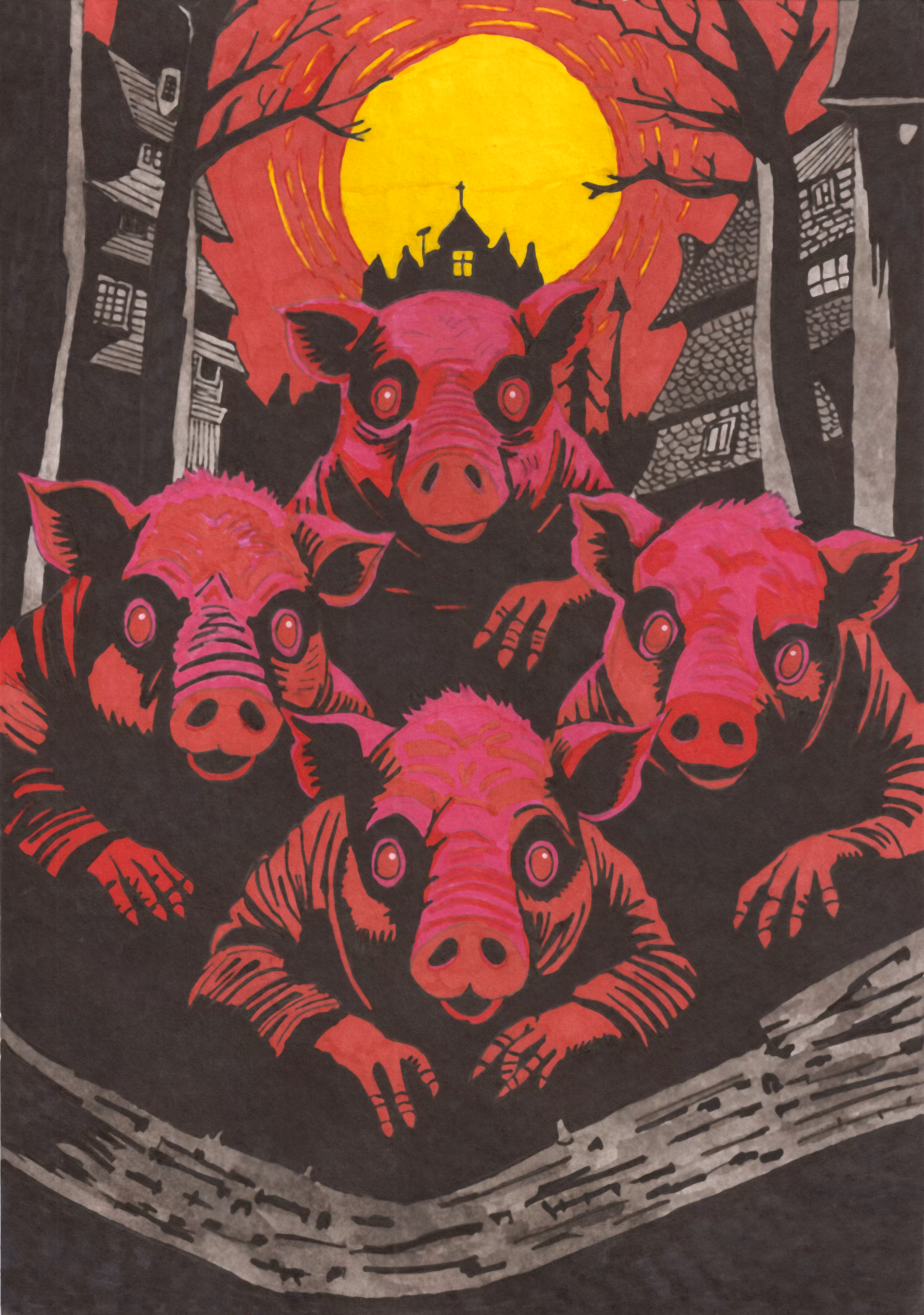 Not three and not quite piglets