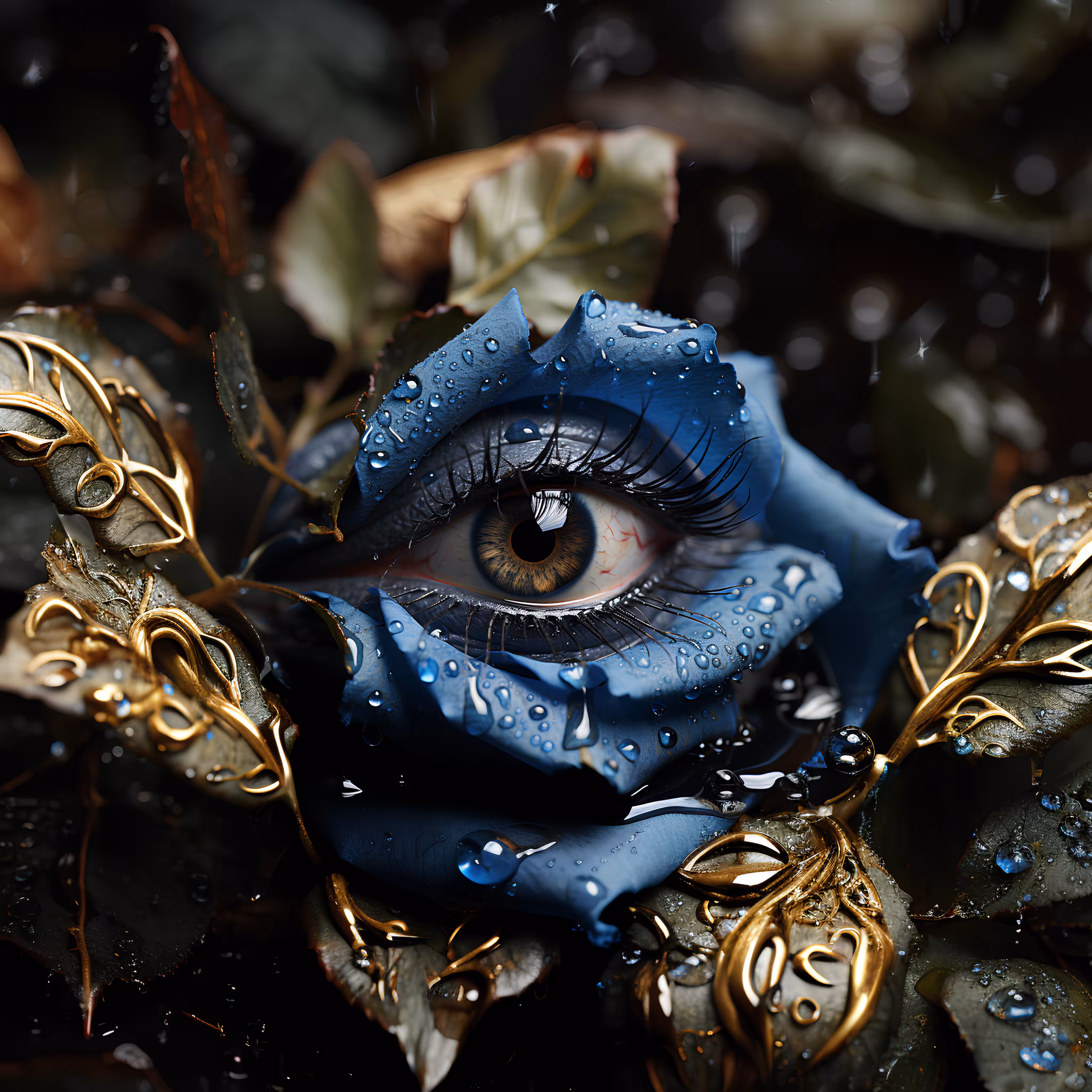Blue Rose Watching