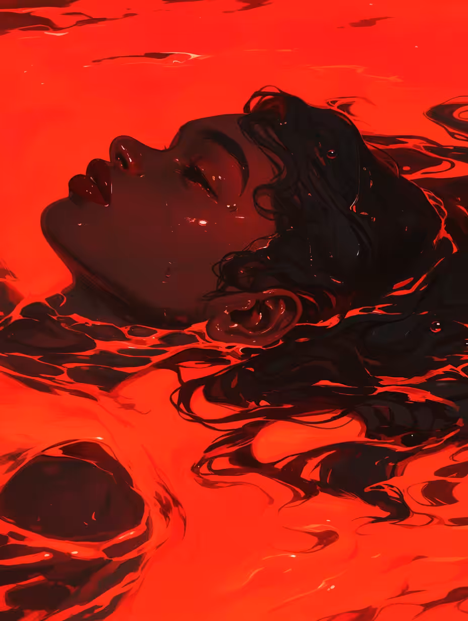 between swimming & drowning: untitled no. 9
