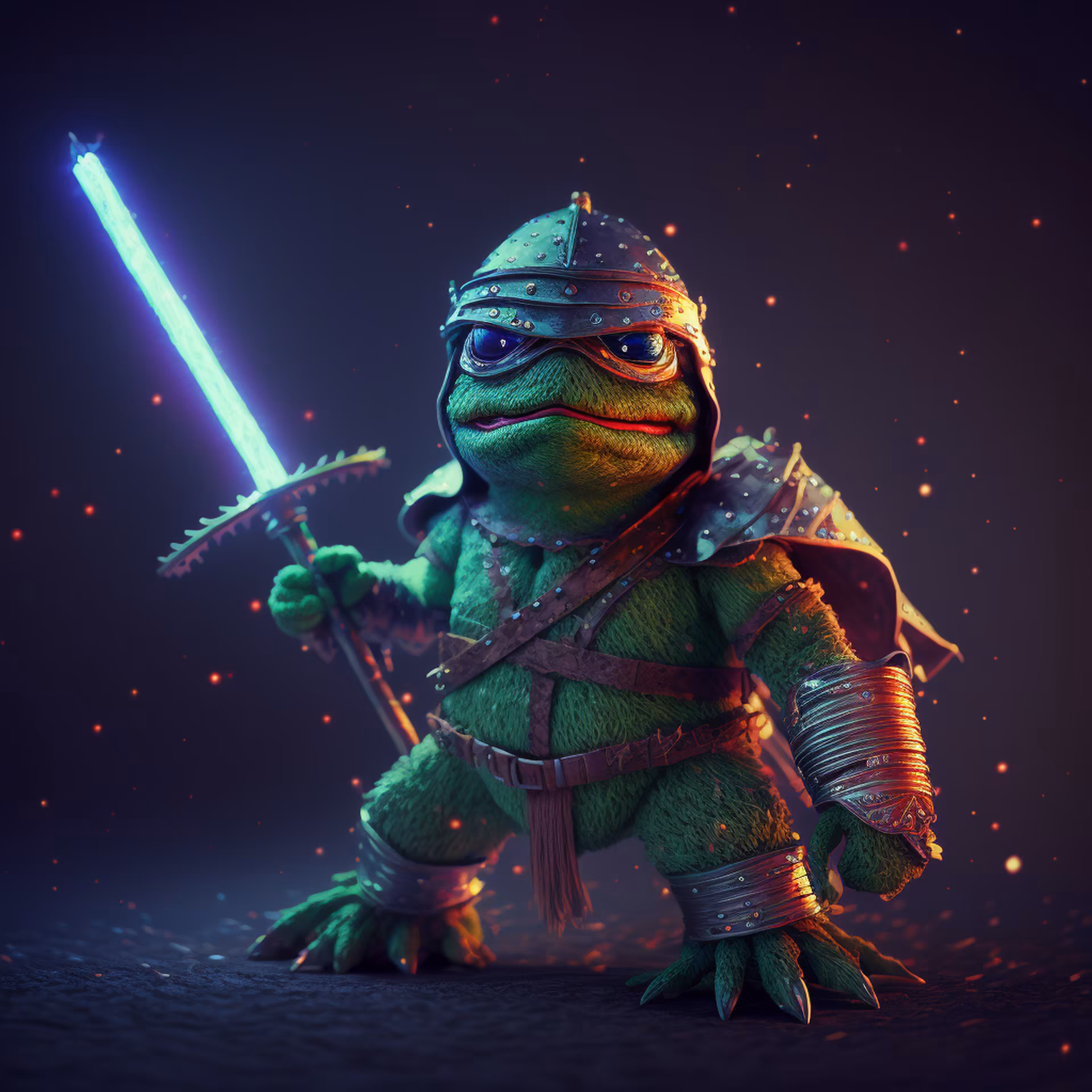 Pepe warrior full power