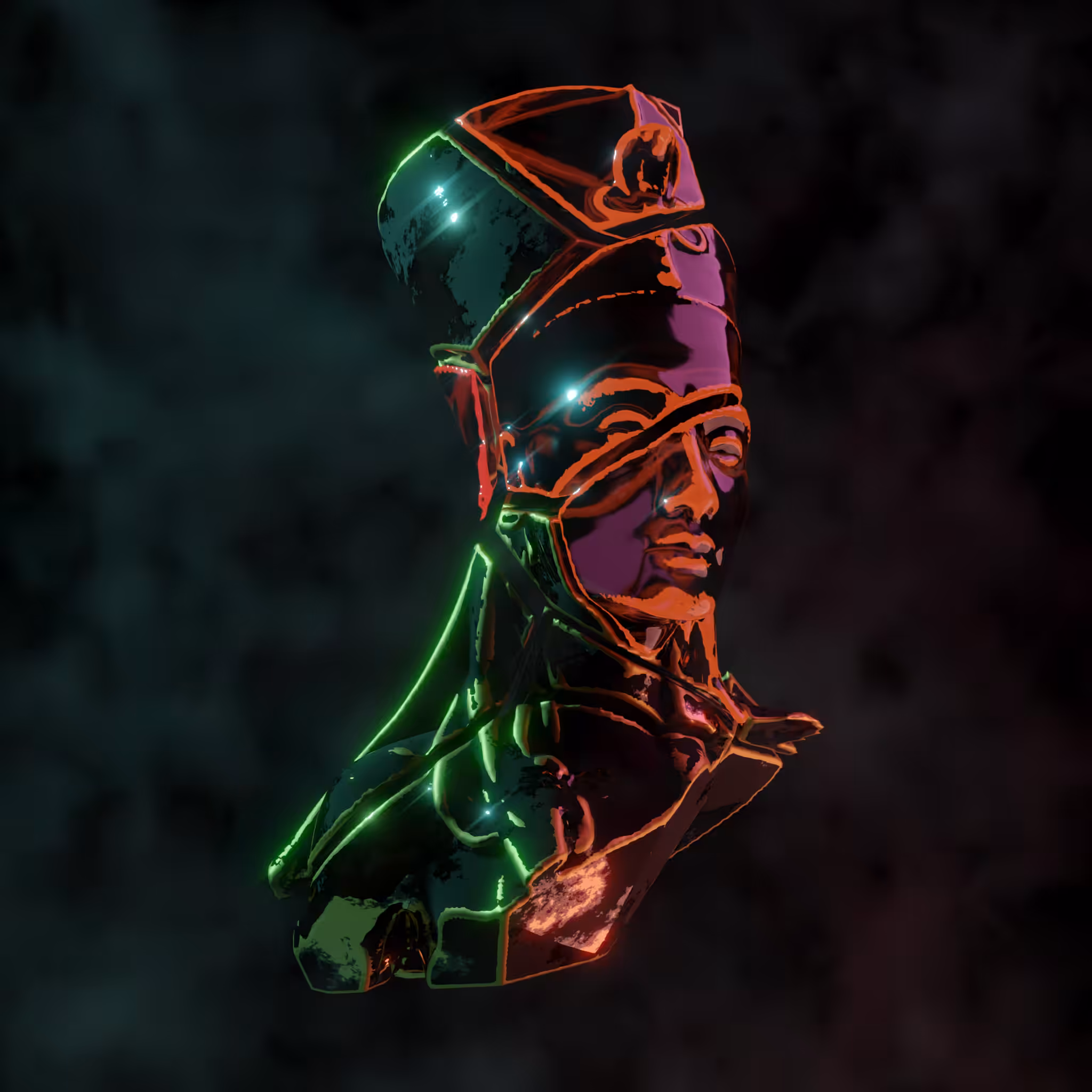 Nefertiti fracture