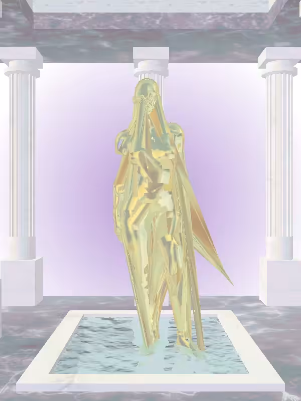 HeavenComputer: The Plotting Green-Golden Goblet Woman #7646