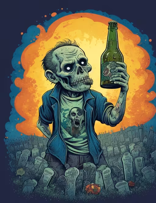 Alcoholics zombies