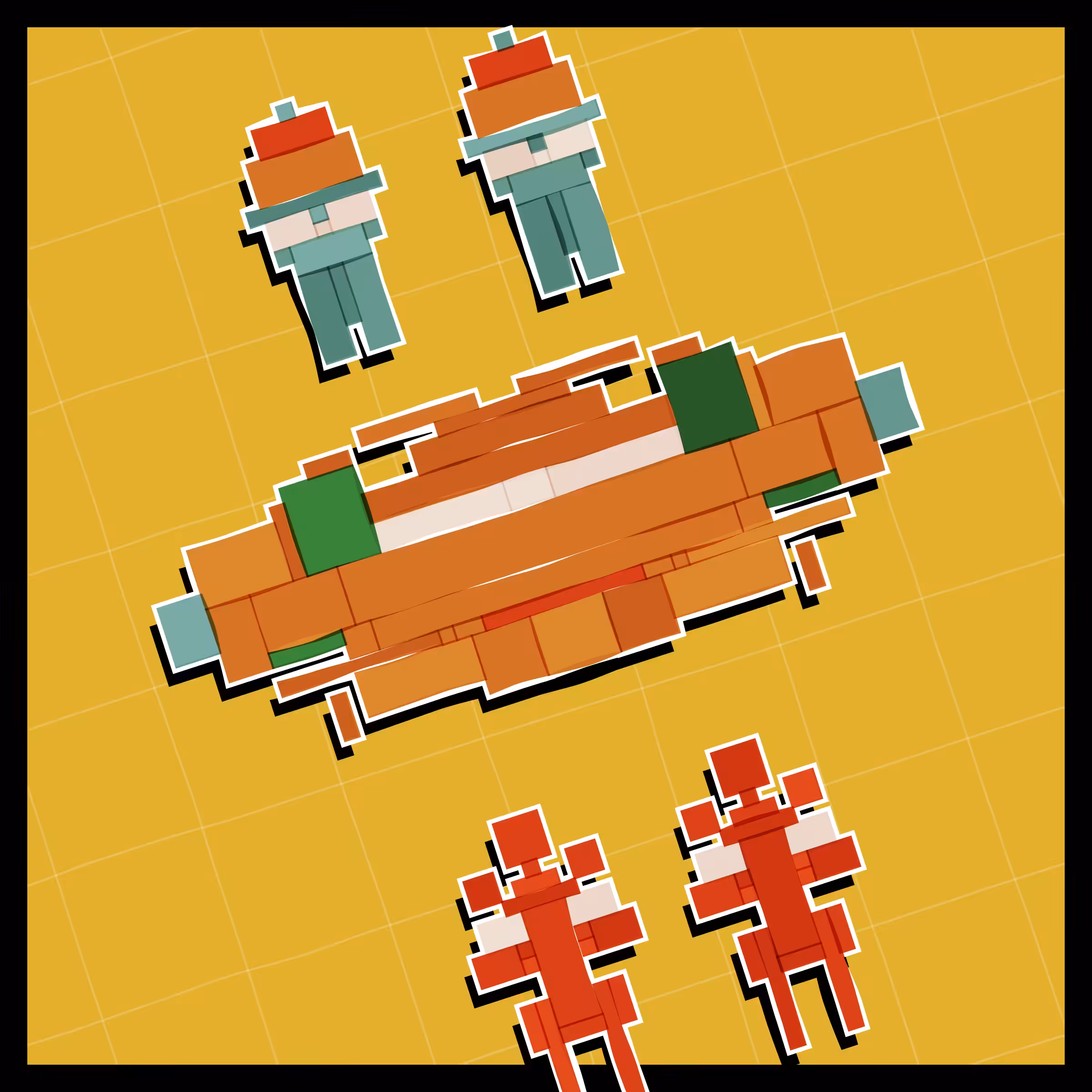 Paper Armada #1299