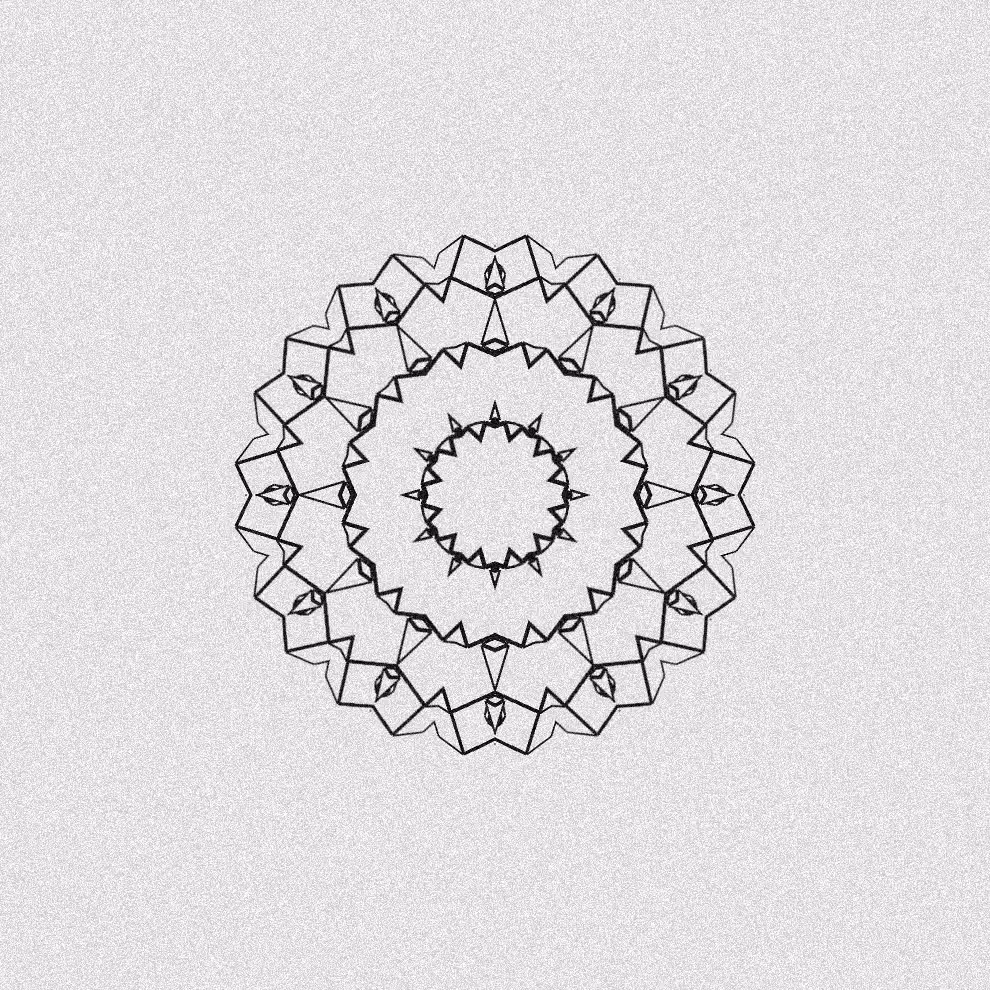 Monochrome Kaleido #454