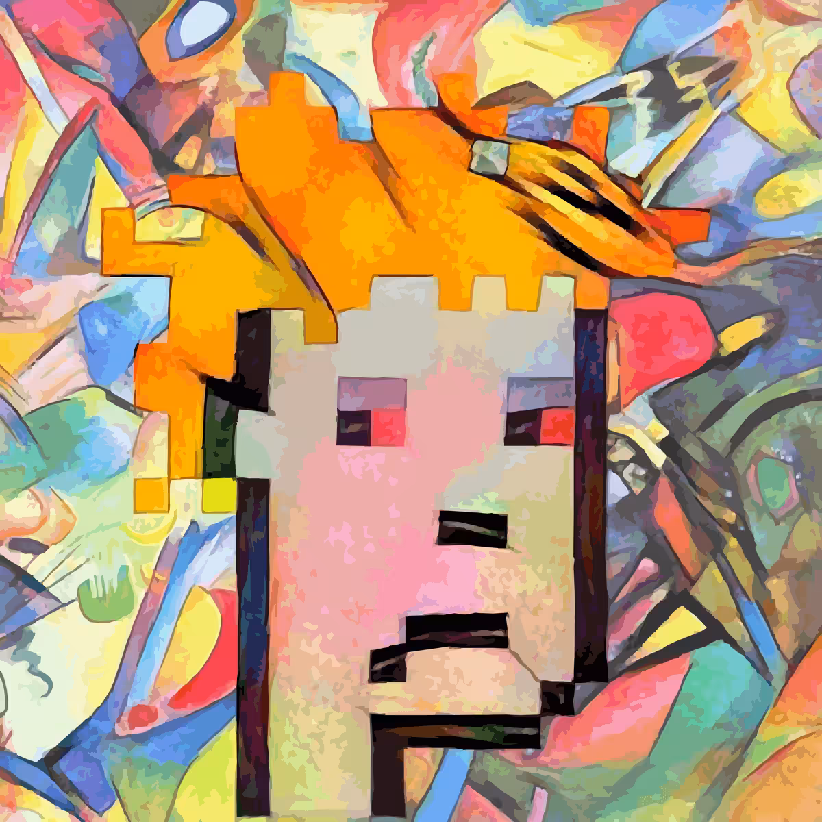 KandinskyPunks: Kandinsky Punk #011
