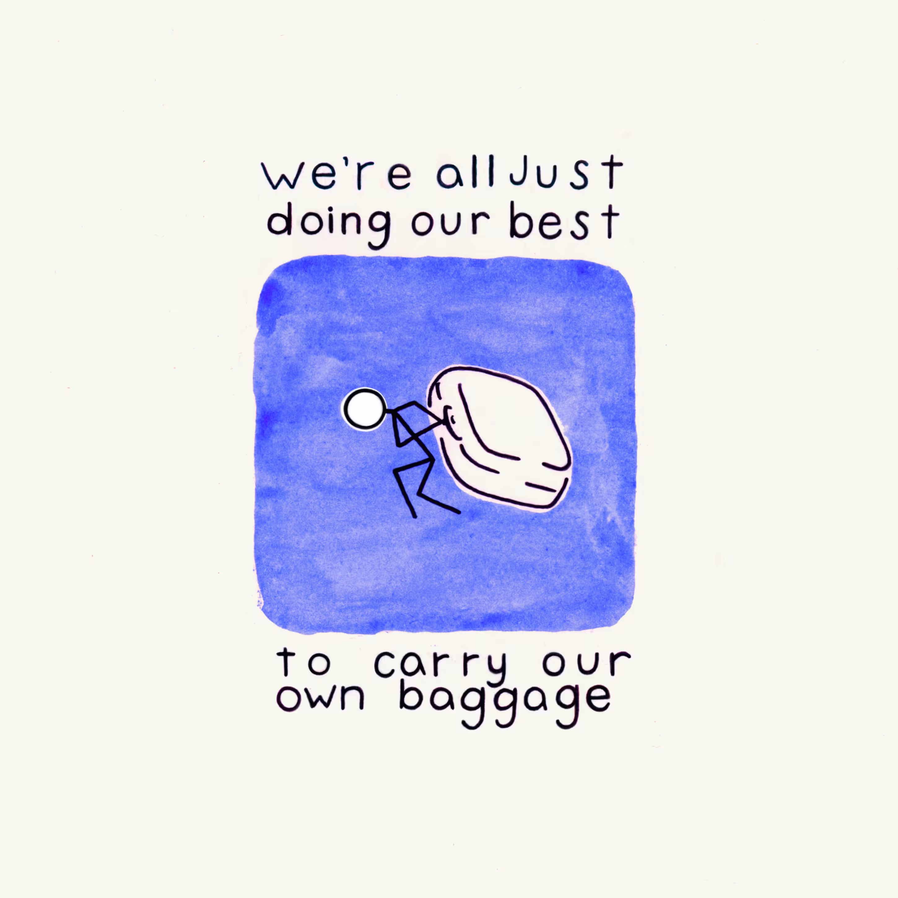 we're all just doing our best
