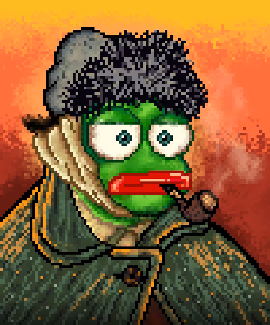 Pepe Van Gogh 🐸👂🚬