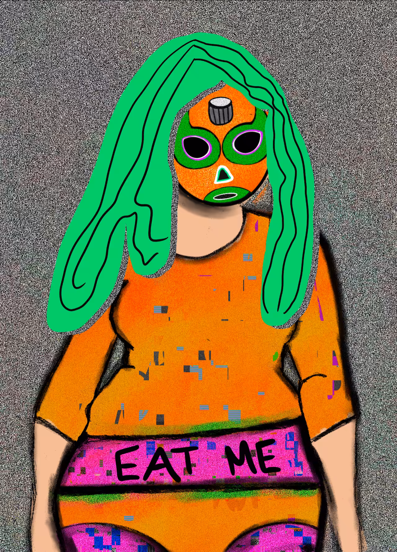 NFT luchadora #71