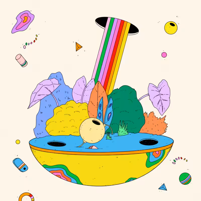 🌈🌴🪐 #54