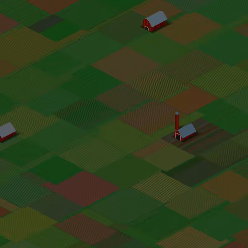 RED FARMS IN A QUIET COUNTY #25