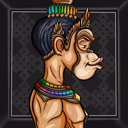 Monkey Mask # 85
