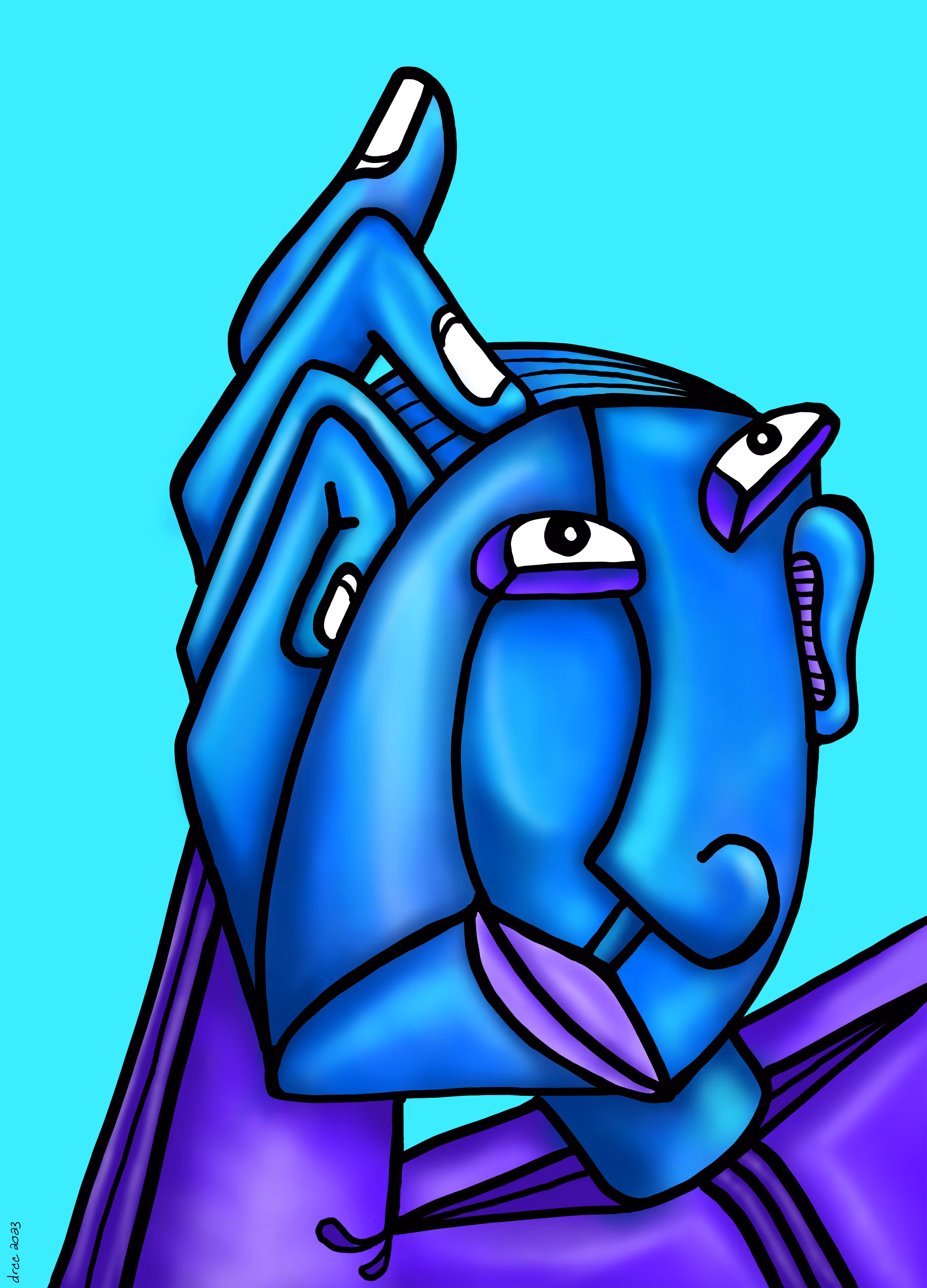 Tuco's A.I. & More: BLUE PABLO / PABLO - AZUL