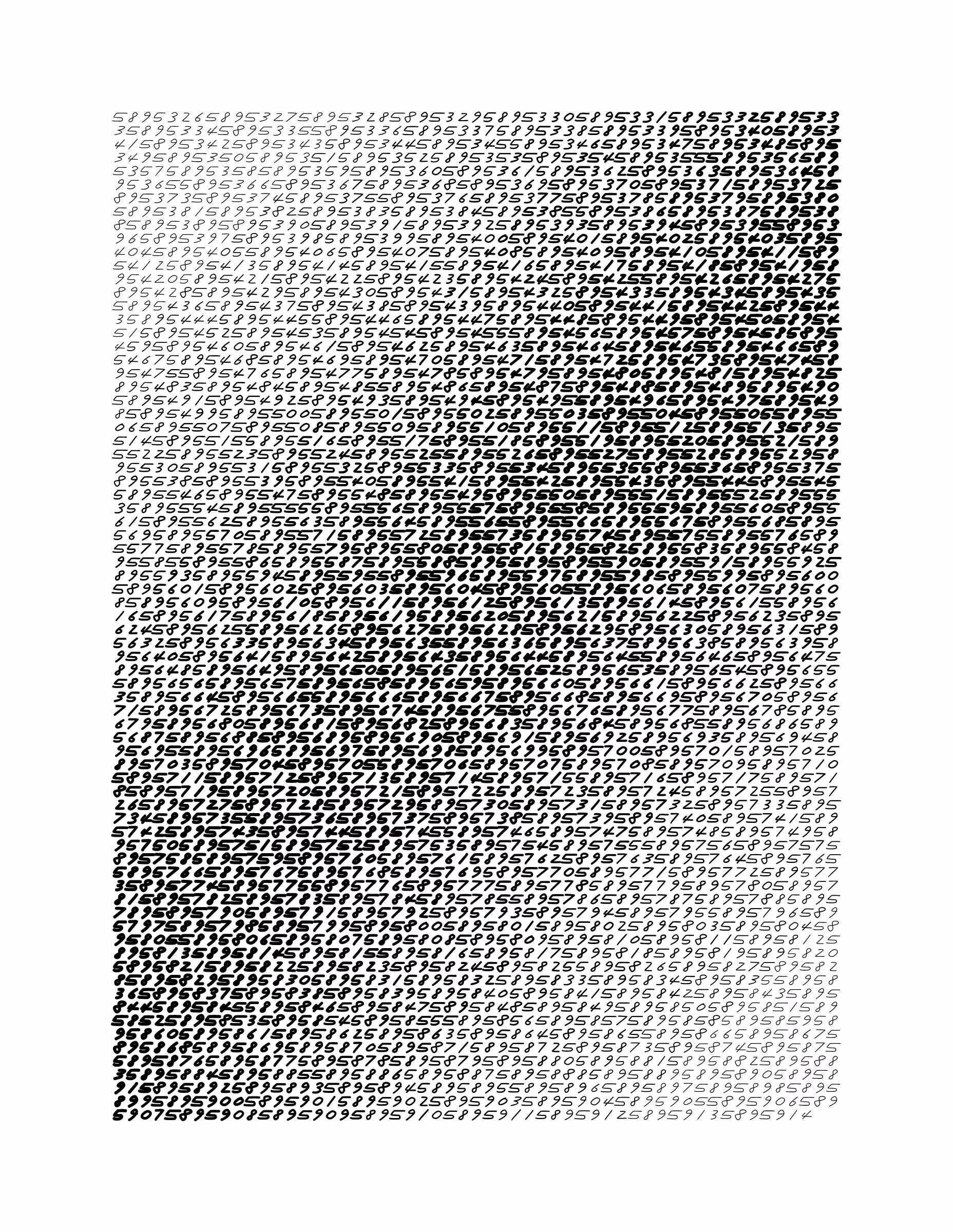 Endless (5,607,250 to Infinity) #983