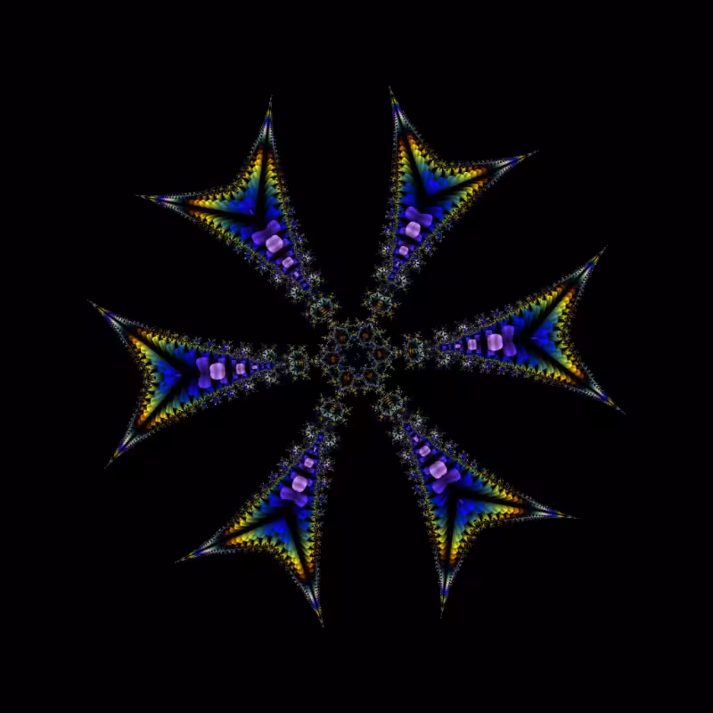 Fractal Flower #180