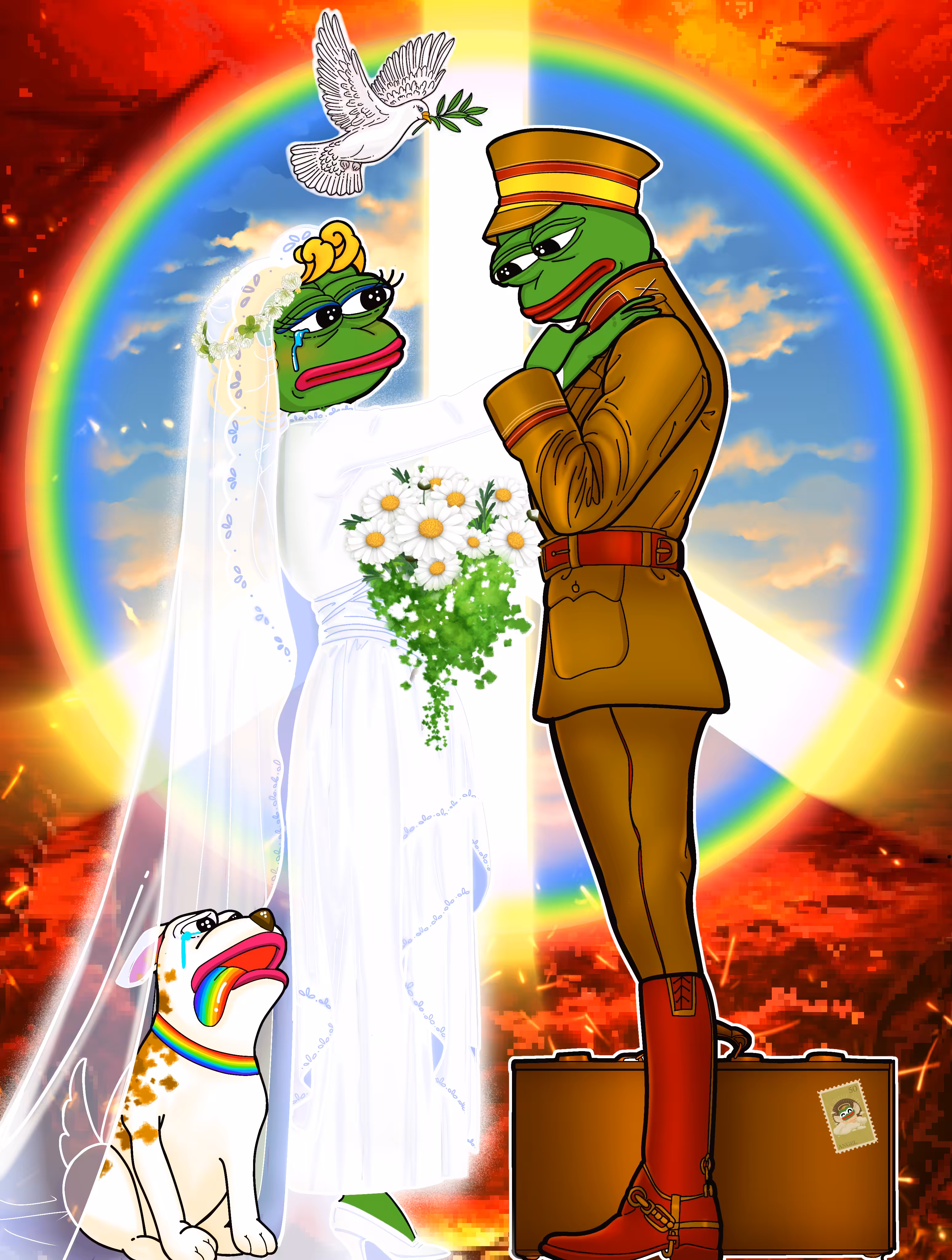 PEPE Peace no war 