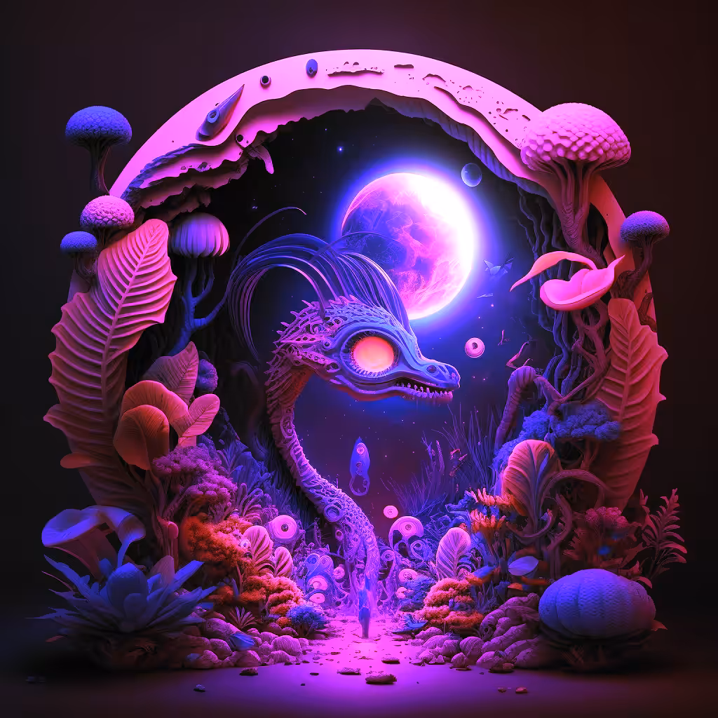 Opened mind 🎨: Divine creature #2