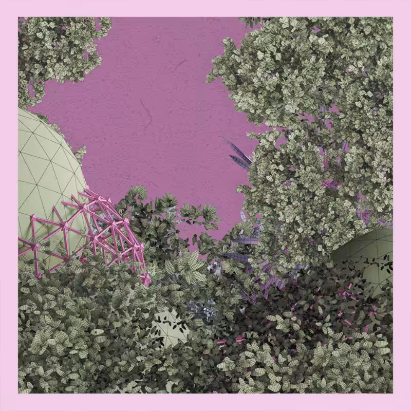 Geo-forest #3dart #57