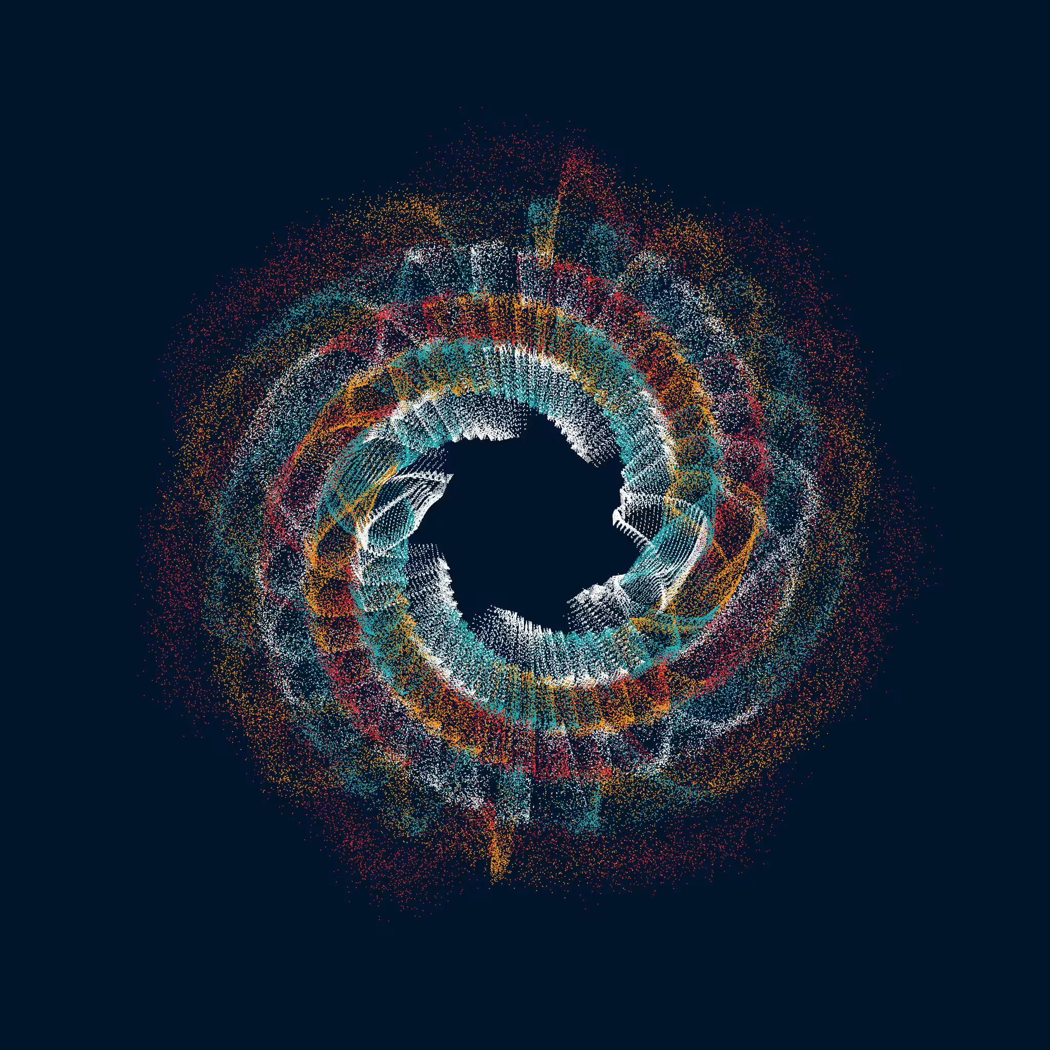 CIRCULAR MURMURATIONS #100