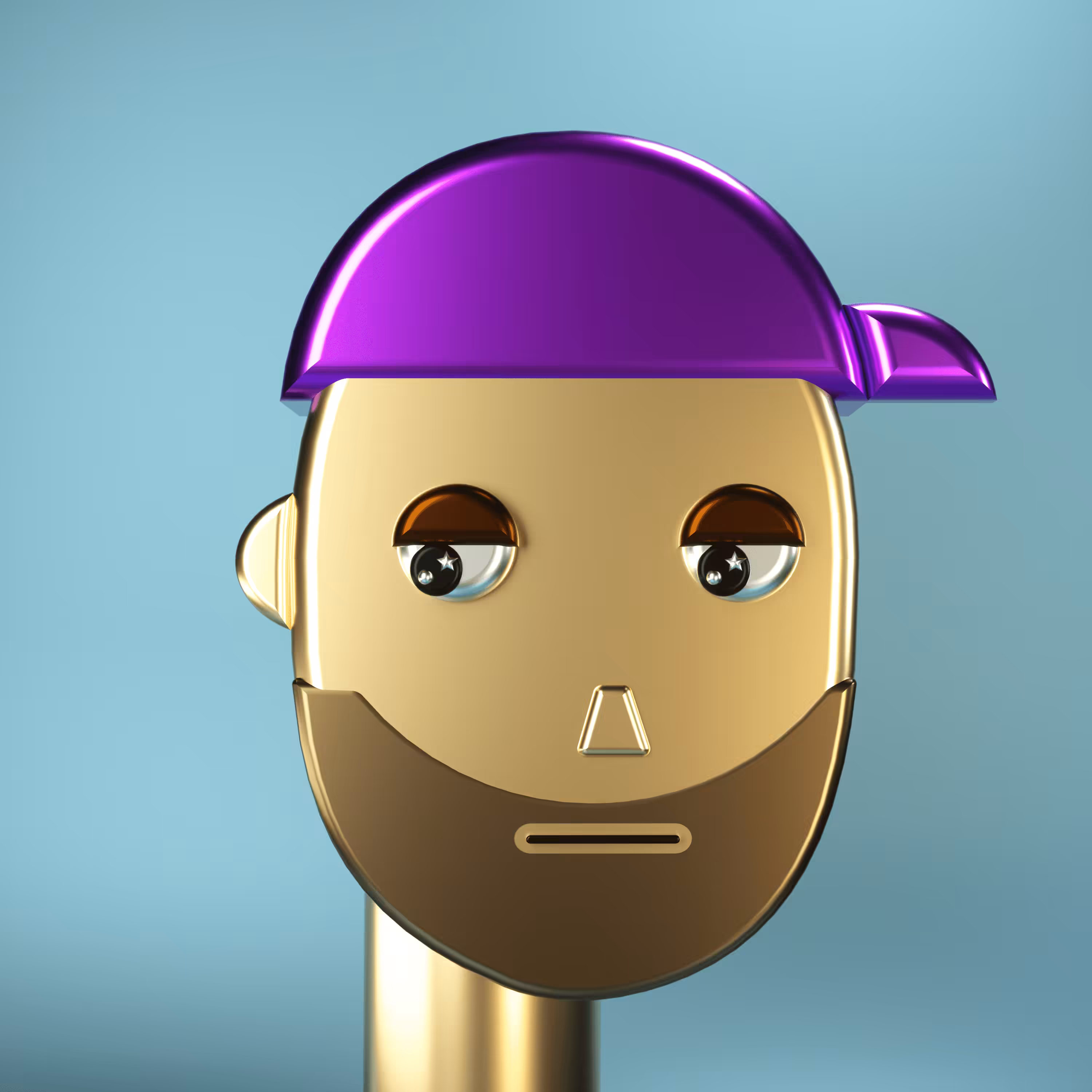 3D Chrome Punk #0611