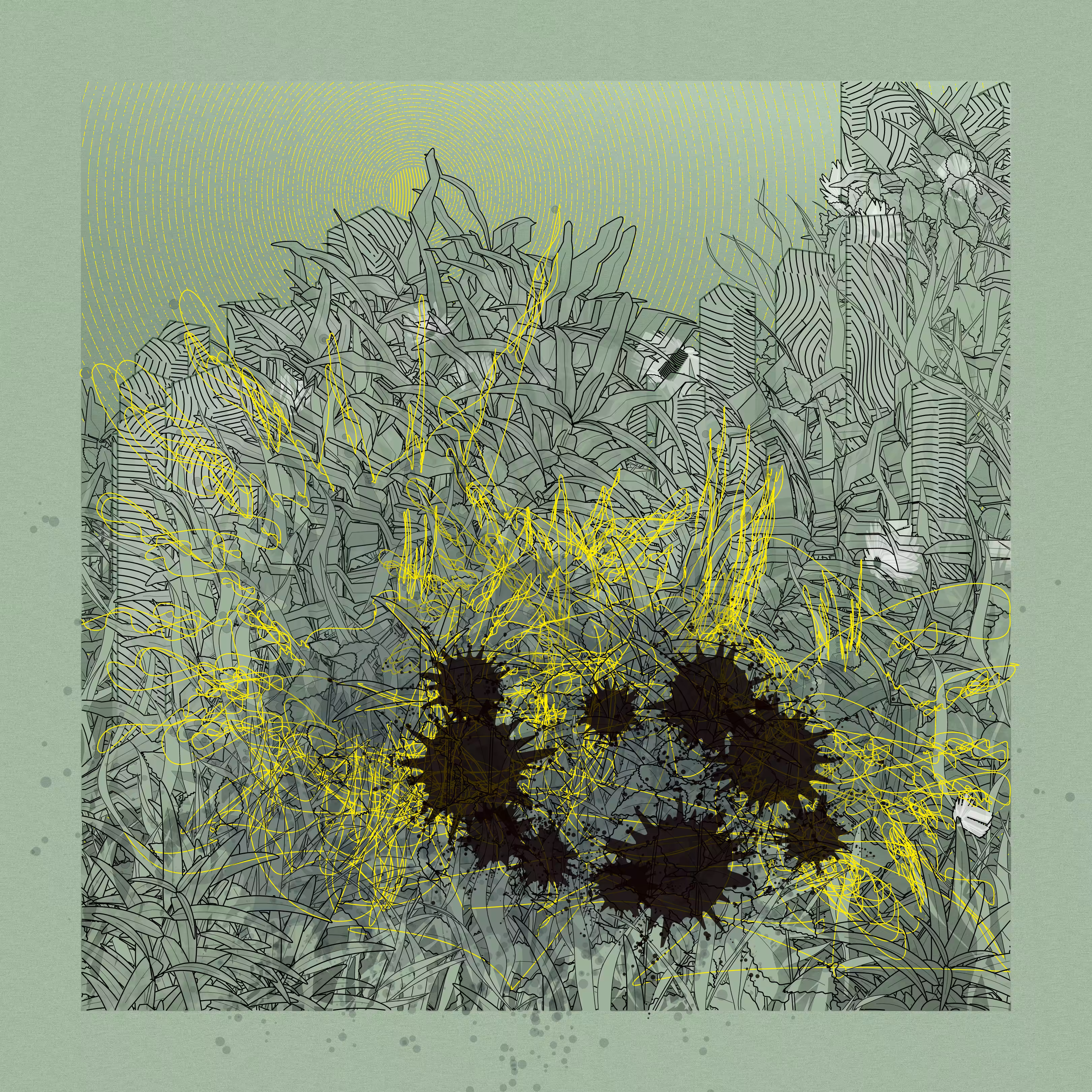 Landscape with Carbon Capture #9132