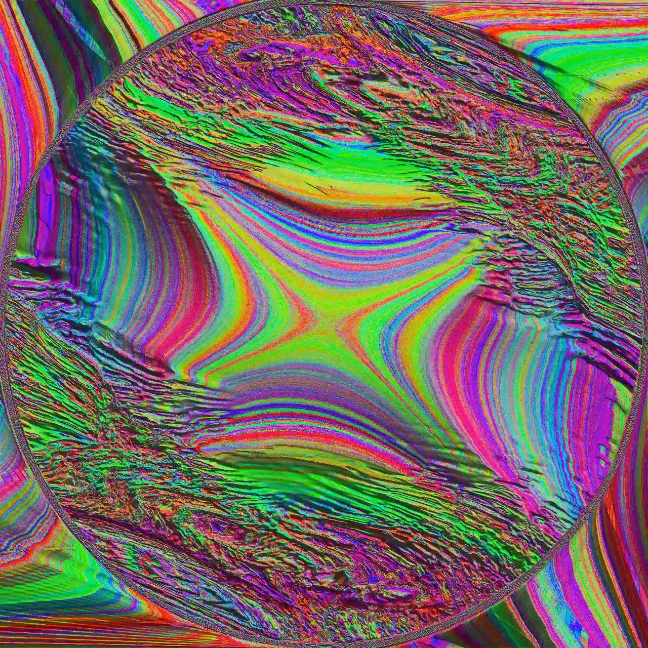 Amnesia of Colors I // In the Midst of an Eye 