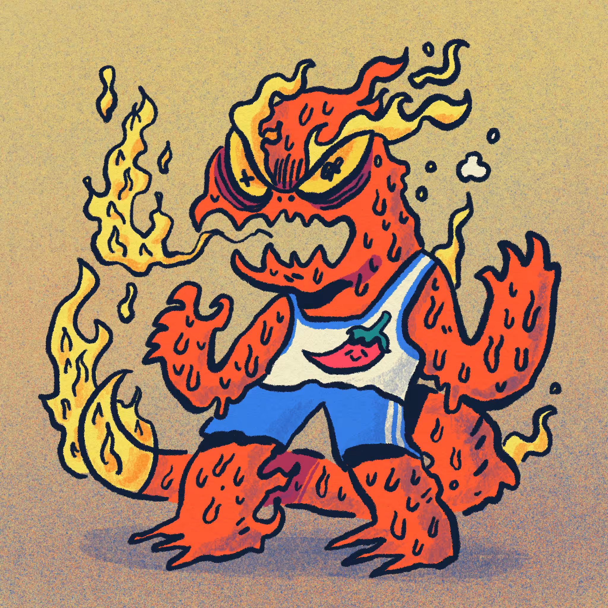 wawawaworld #9 - Sonny The Sweaty Dragon