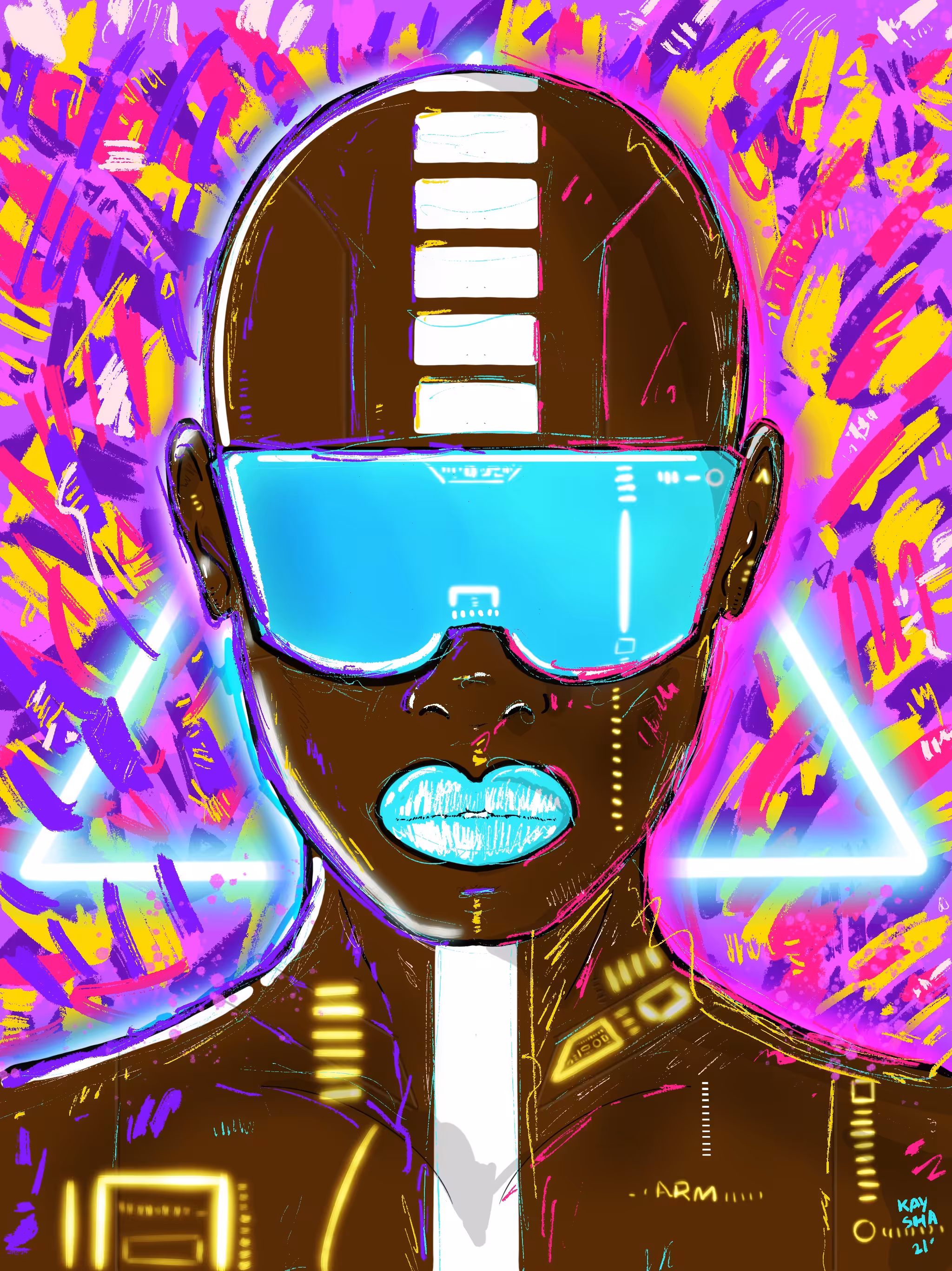 Hacker Bantu Girl