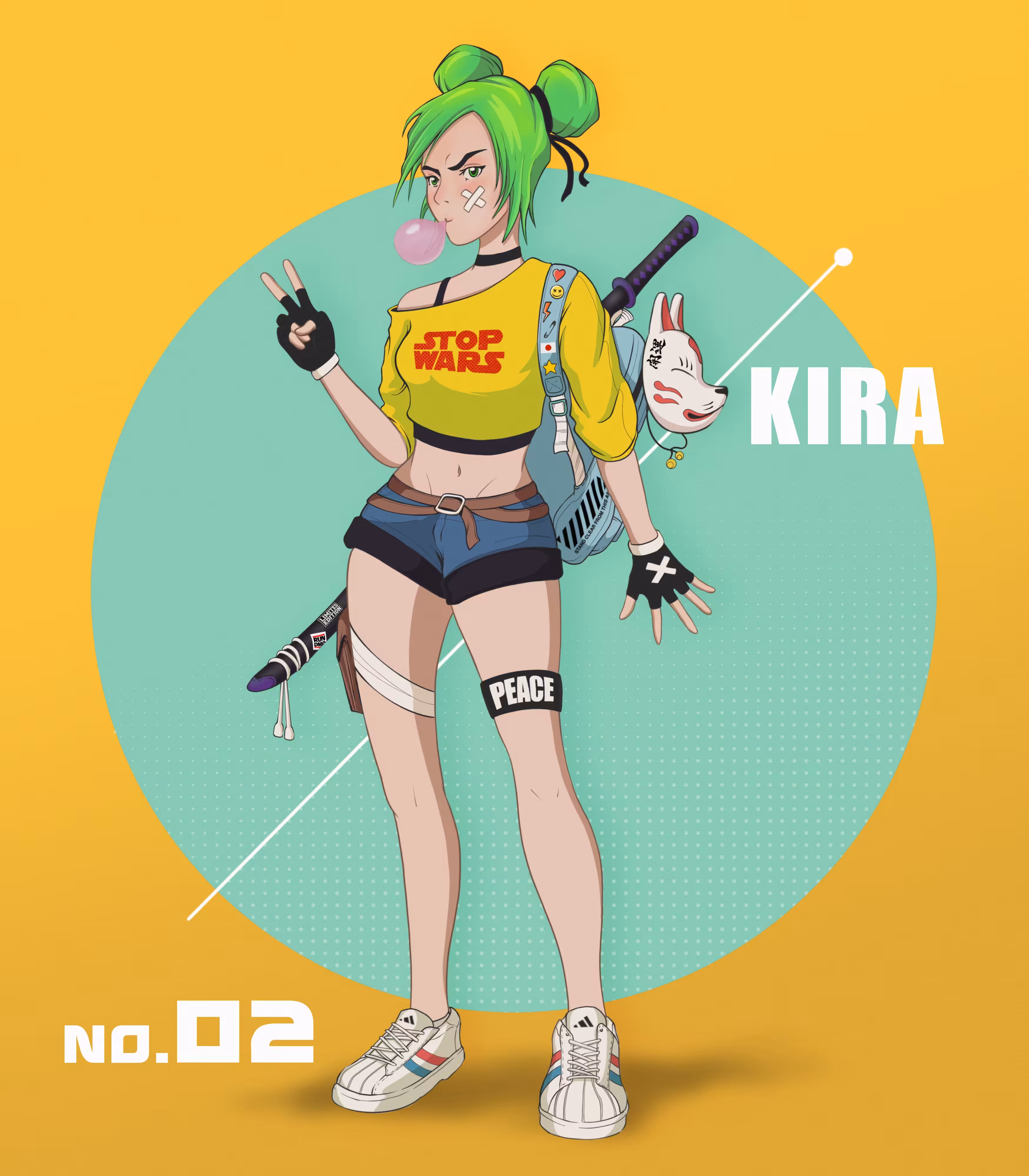 “KIRA” Street Punk Series #2