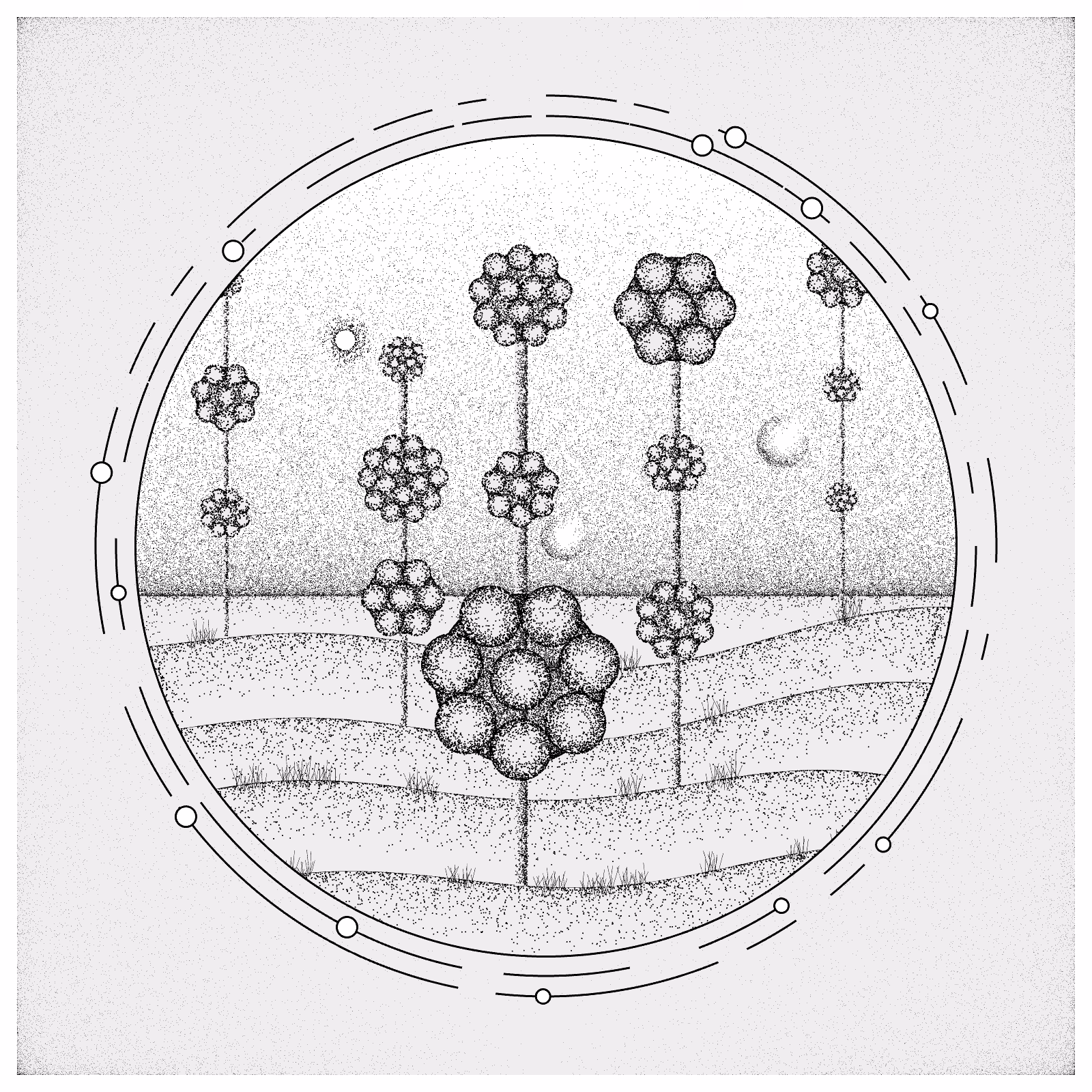 EXPLORING SPACE FLOWERS #1