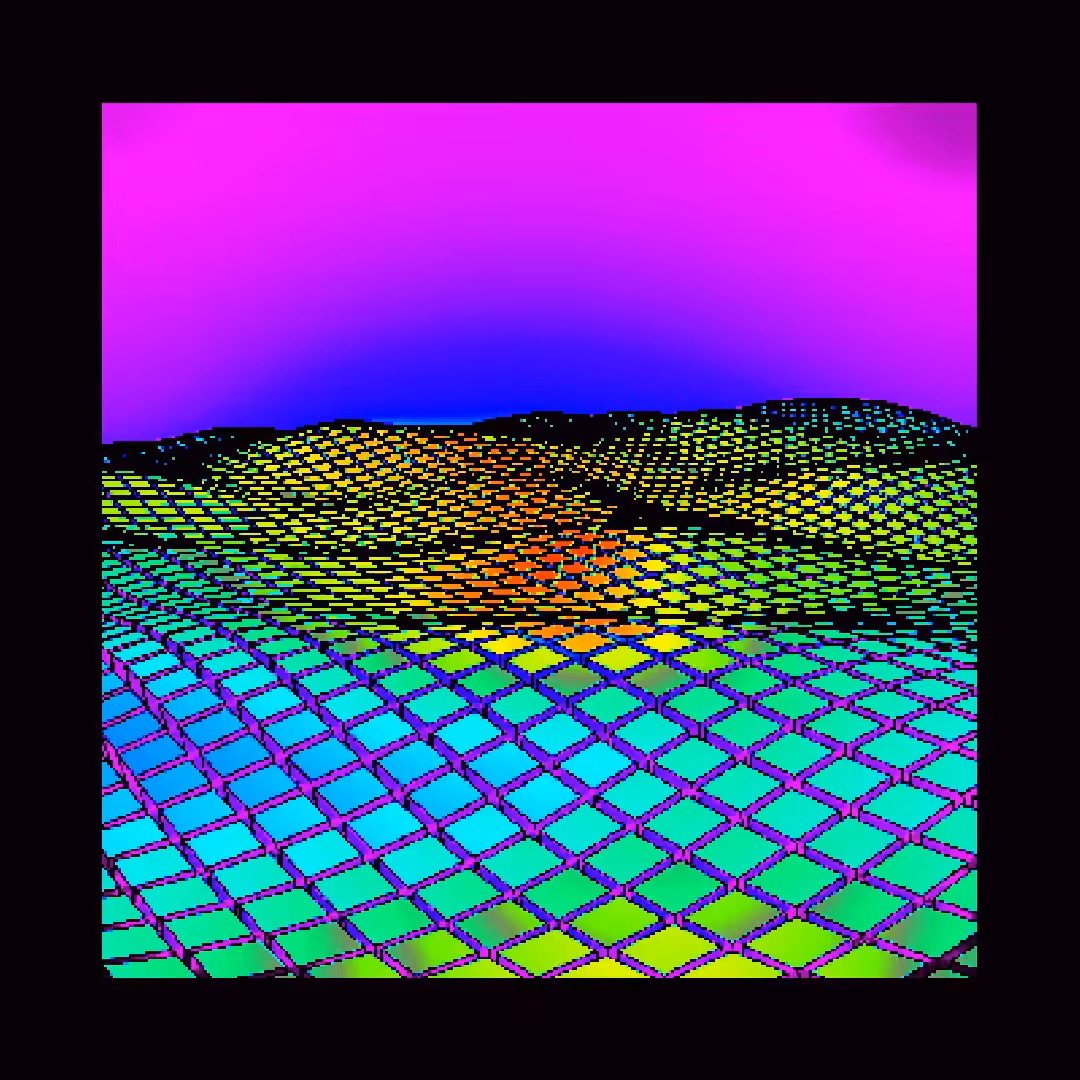 pixel Cube art