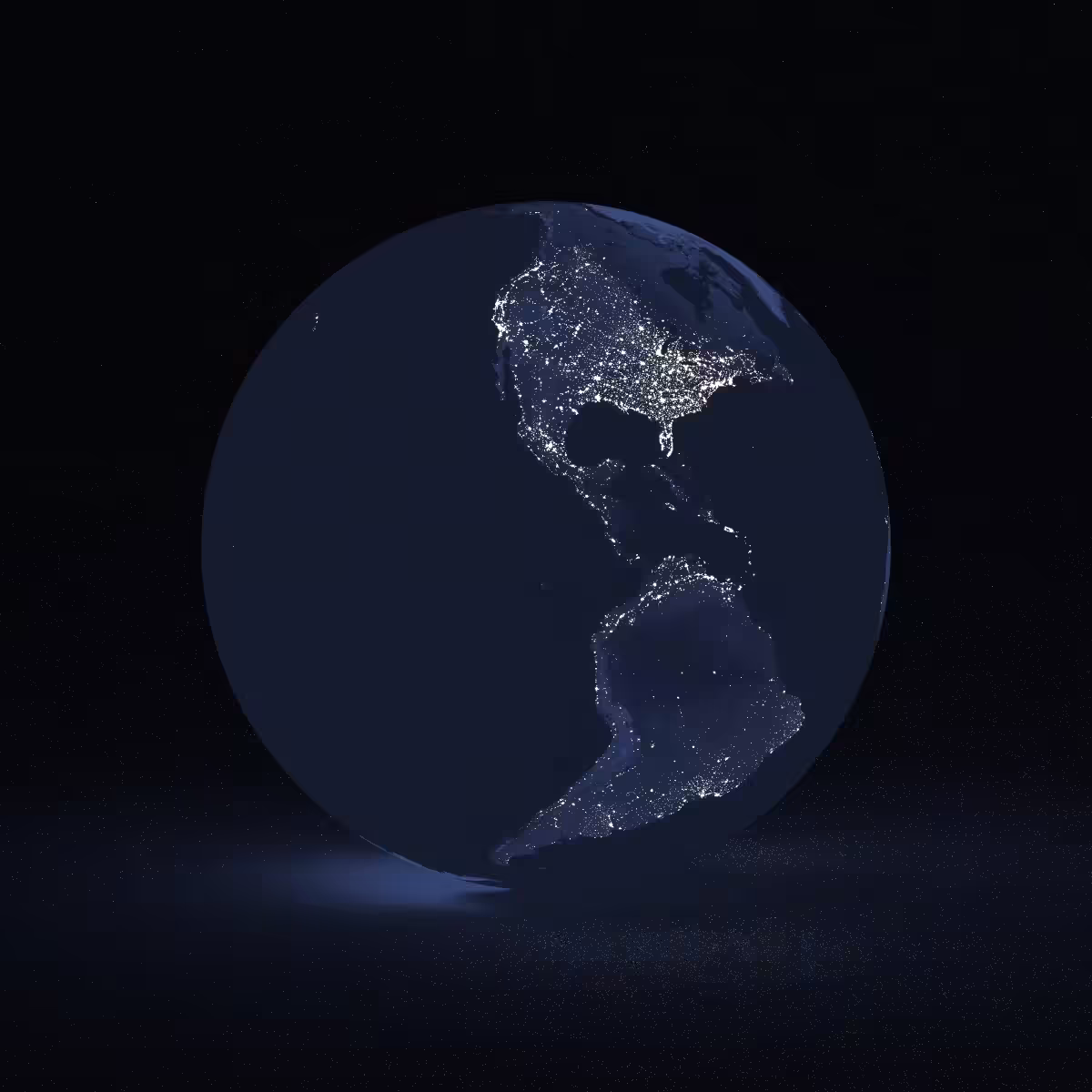 Earth by night