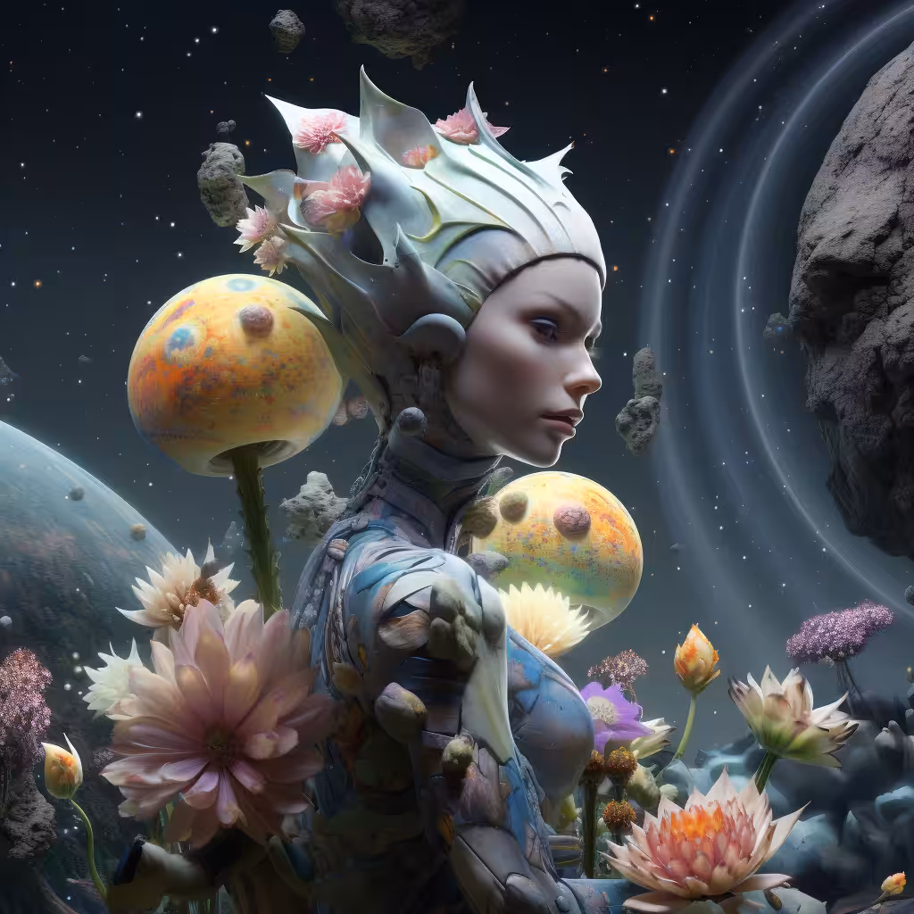 Alien girl