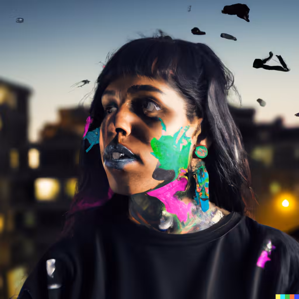 Norman Harman X DALL-E 2 - Urban Portraits 51