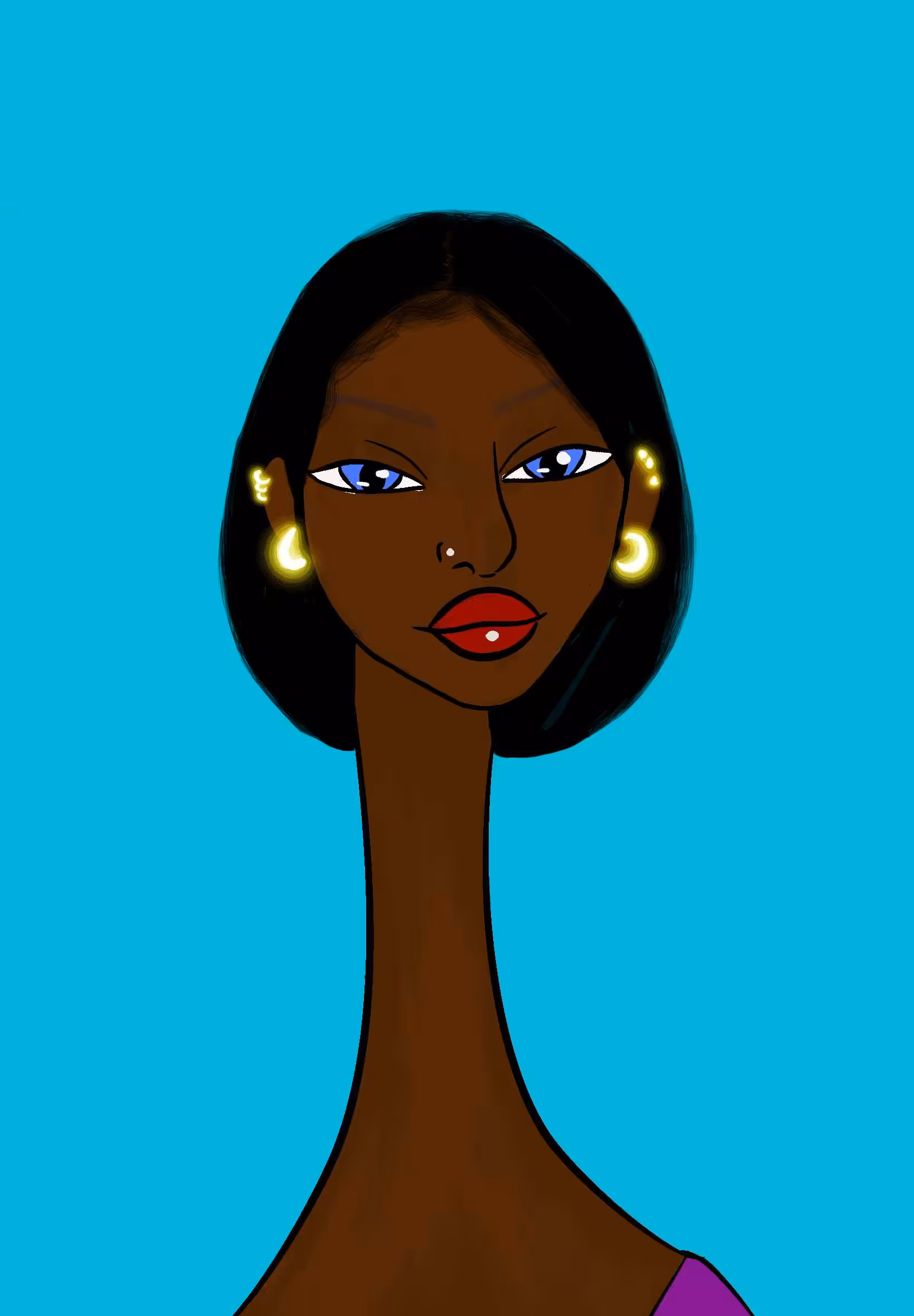 Long Neckie Ladies: Long Neckie Lady #379