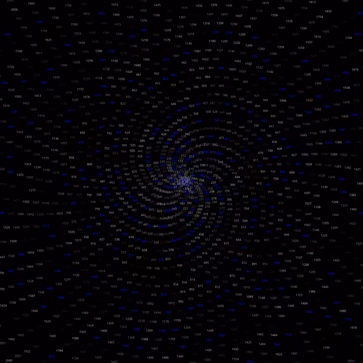 Polar Plot of Numbers #13
