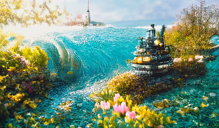 Enchanted sea